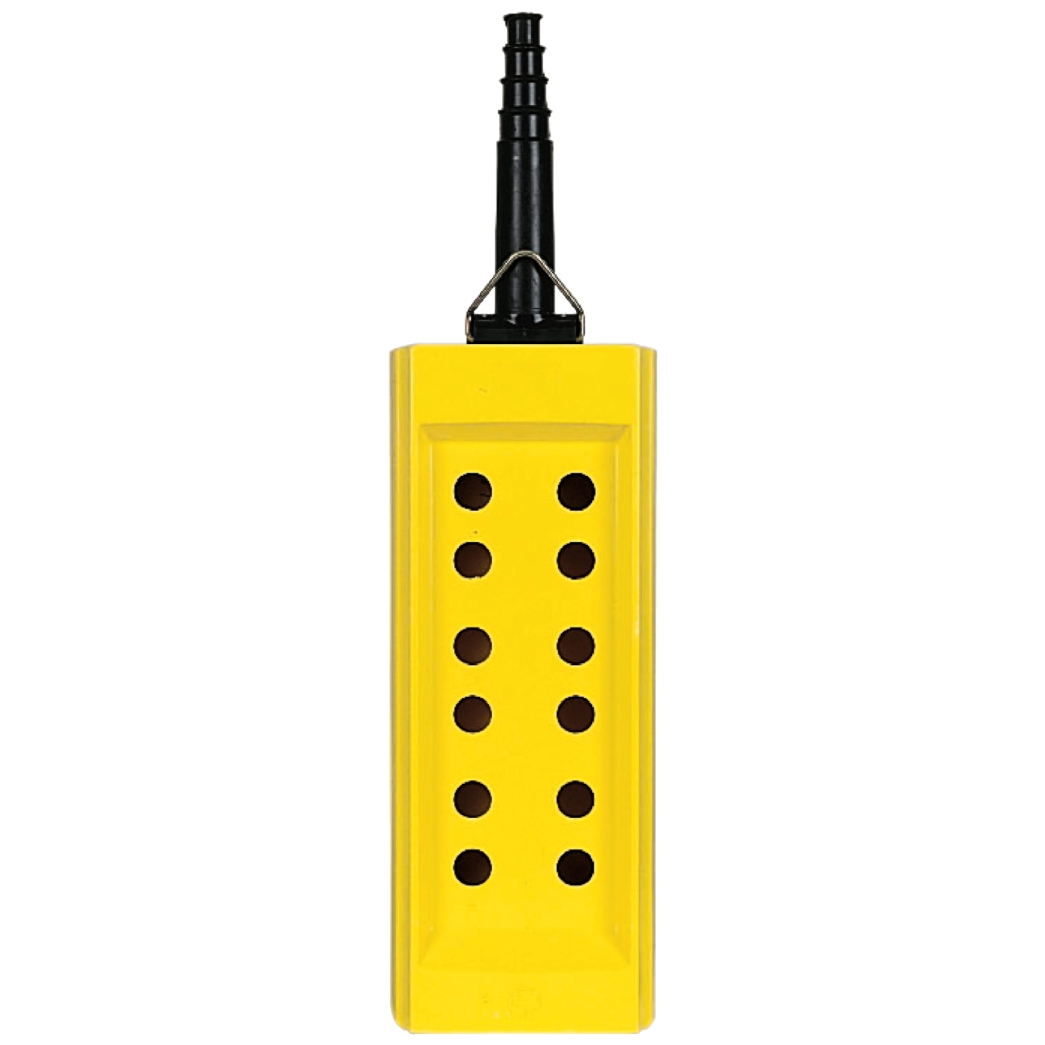 Schneider Electric Schneider Electric XACB12 – Harmony XAC, Empty pendant control station, plastic, yellow, 12 cut-outs, for cable Ø 10…22 mm