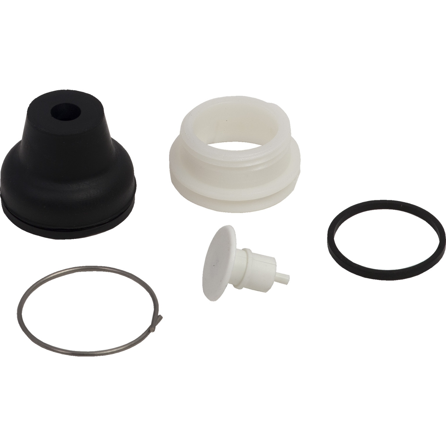 Schneider Electric Schneider Electric XACB9211 – Harmony XAC, Push button head, plastic, white, booted, operating travel 16 mm, -25…+ 70 °C