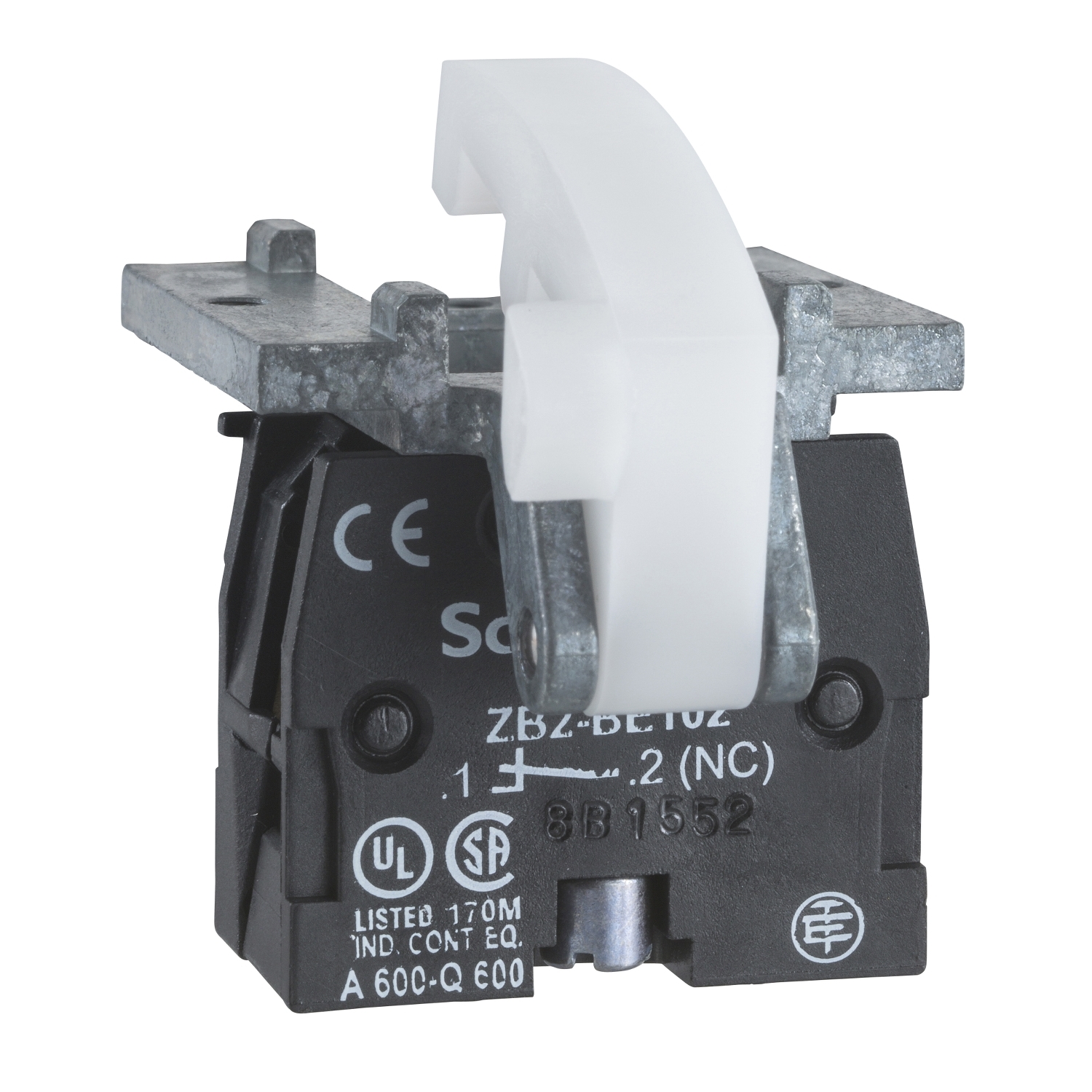 Schneider Electric Schneider Electric XACS101 – Contact block, Harmony XAC, single contact, spring return, base mounting, 1NO