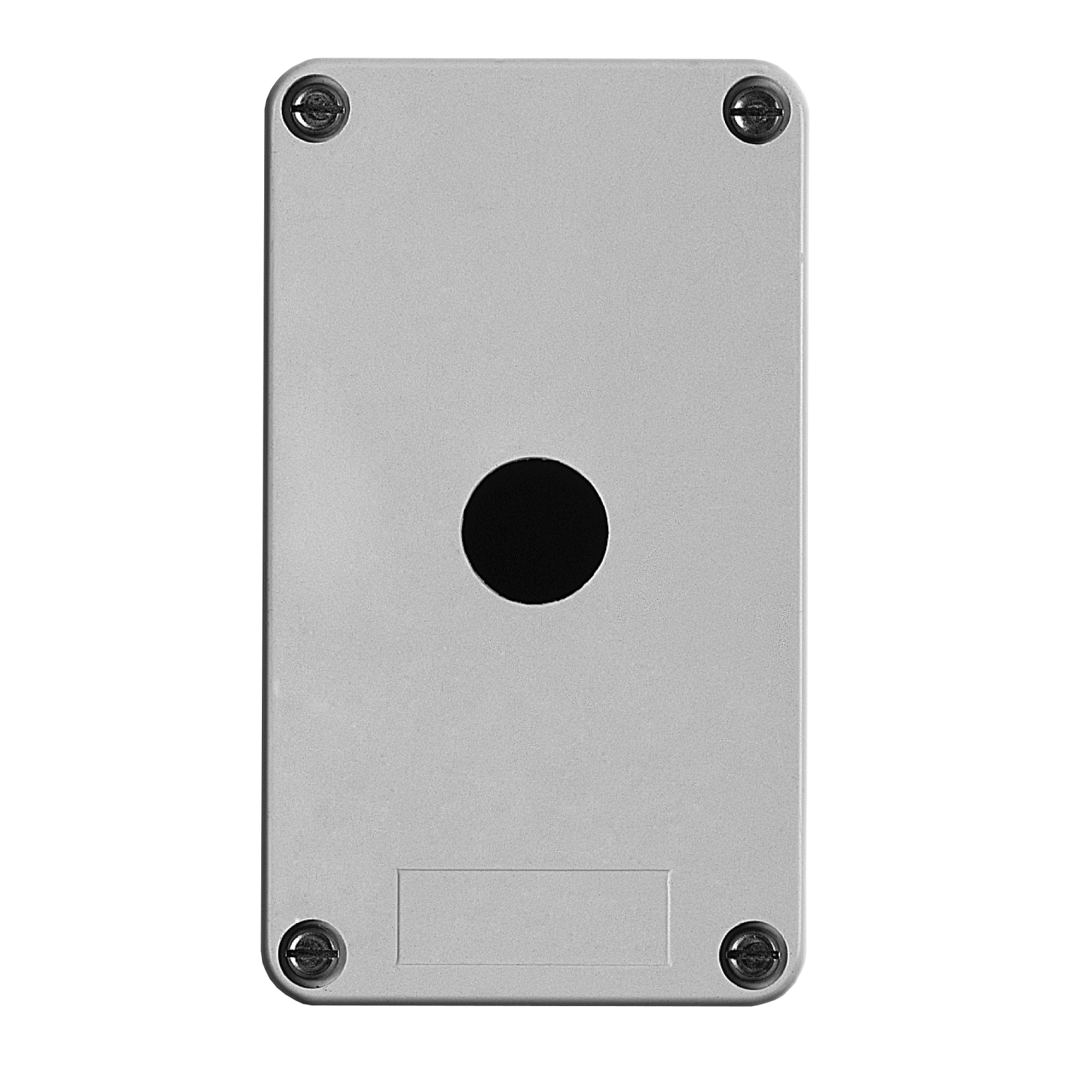 Schneider Electric Schneider Electric XAPA1110 – Empty control station without hinges, Harmony XAP, XB2 SL, plastic, grey, 1 cut out, 22mm