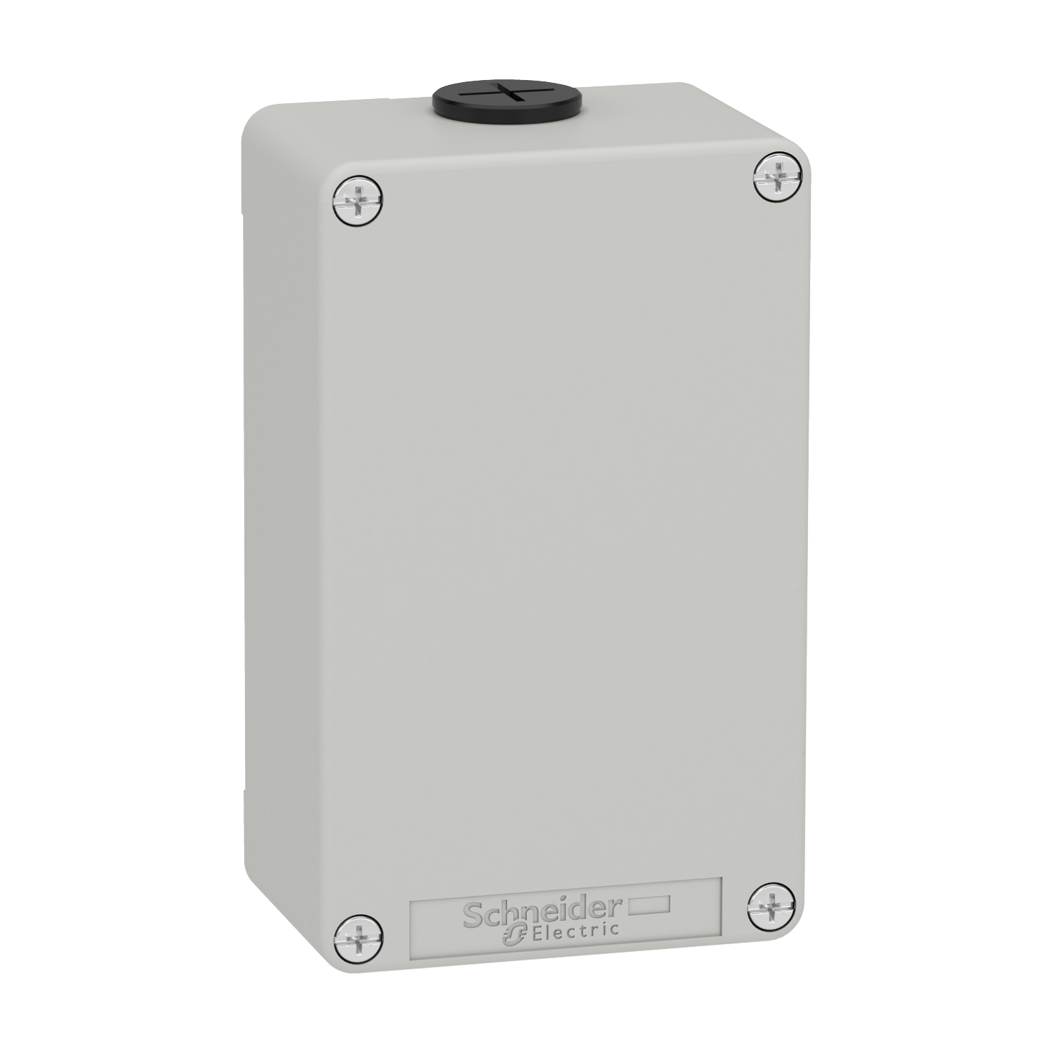 Schneider Electric Schneider Electric XAPD21 – Die cast empty control station, Harmony XAP, XB2 SL, zinc alloy, grey, M20, undrilled, 80x130x51,5mm, UL cULus