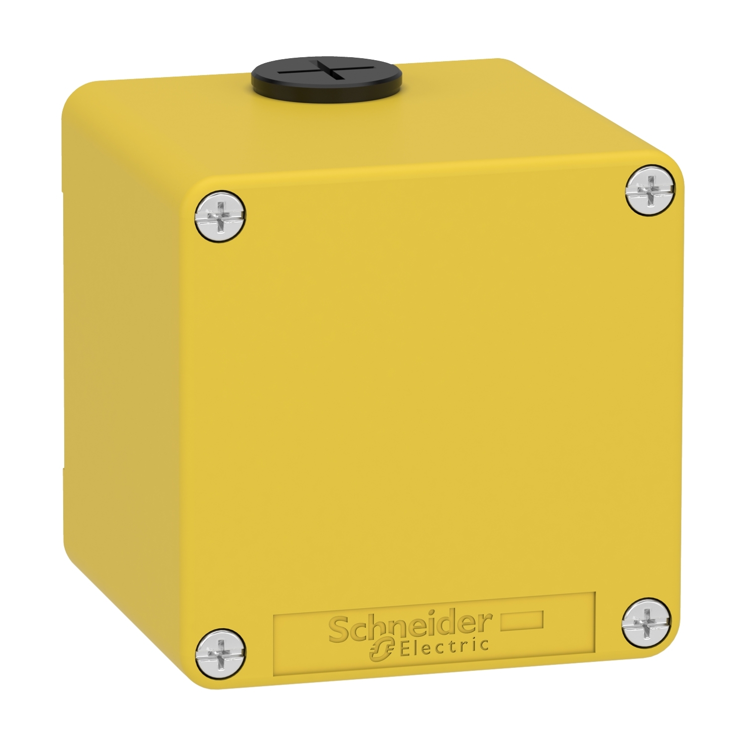 Schneider Electric Schneider Electric XAPK14 – Empty control station, Harmony XAP, XB2 SL, zinc alloy, yellow, M20, undrilled, 80x80x77mm, UL cULus
