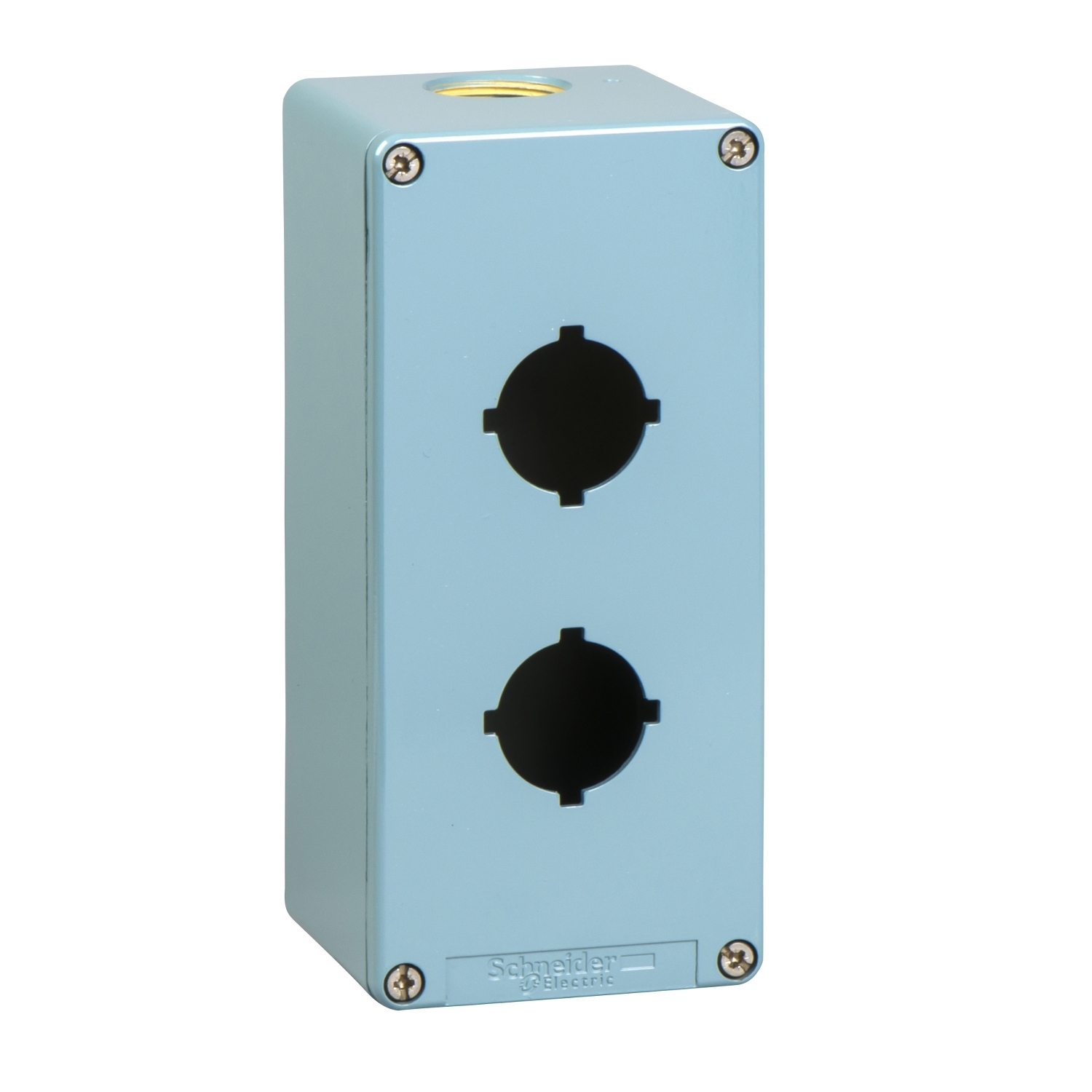 Schneider Electric Schneider Electric XAPM3802 – die-cast empty control station - XAPM - 30.5mm - zinc alloy - 2 openings
