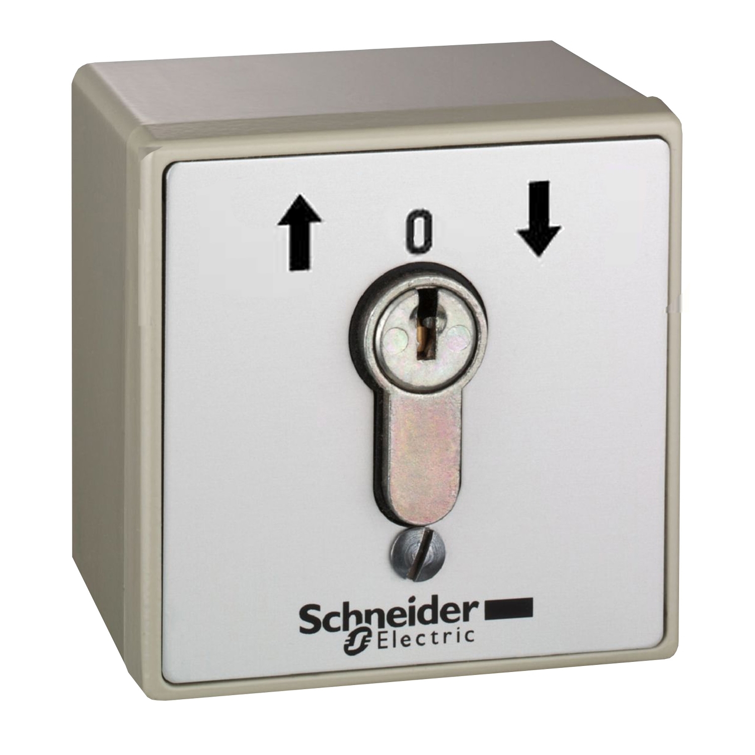 Schneider Electric Schneider Electric XAPS11331N – Control station key operated, Harmony XAP, surface mounting, key switch selector, 3 positions, stay put, 1 NO, marked UP ARROW O DOWN ARROW