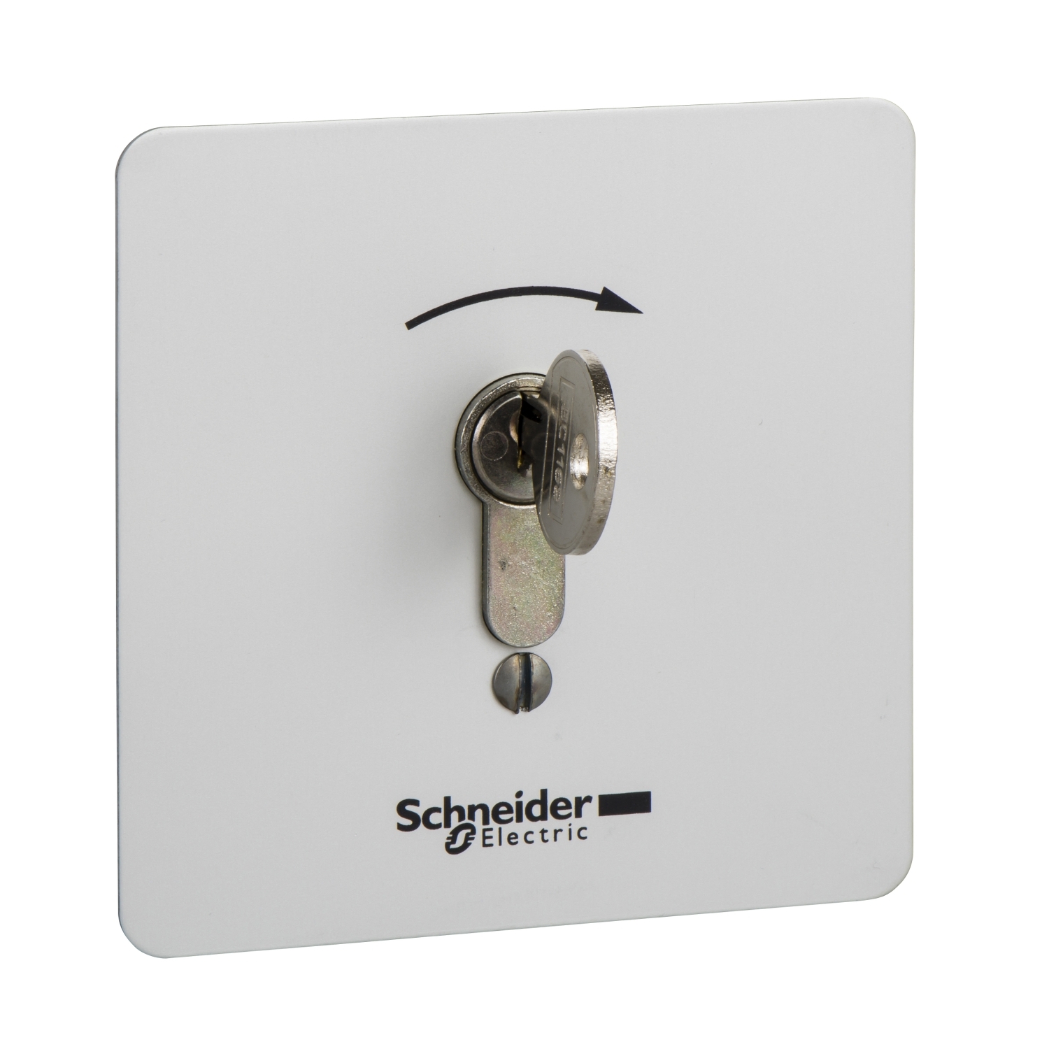 Schneider Electric Schneider Electric XAPS14221N – Key operated control station, Harmony XAP, XB2 SL, flush mounting, key switch selector, 2 positions, spring return, 1 NO, marked RIGHT ARROW