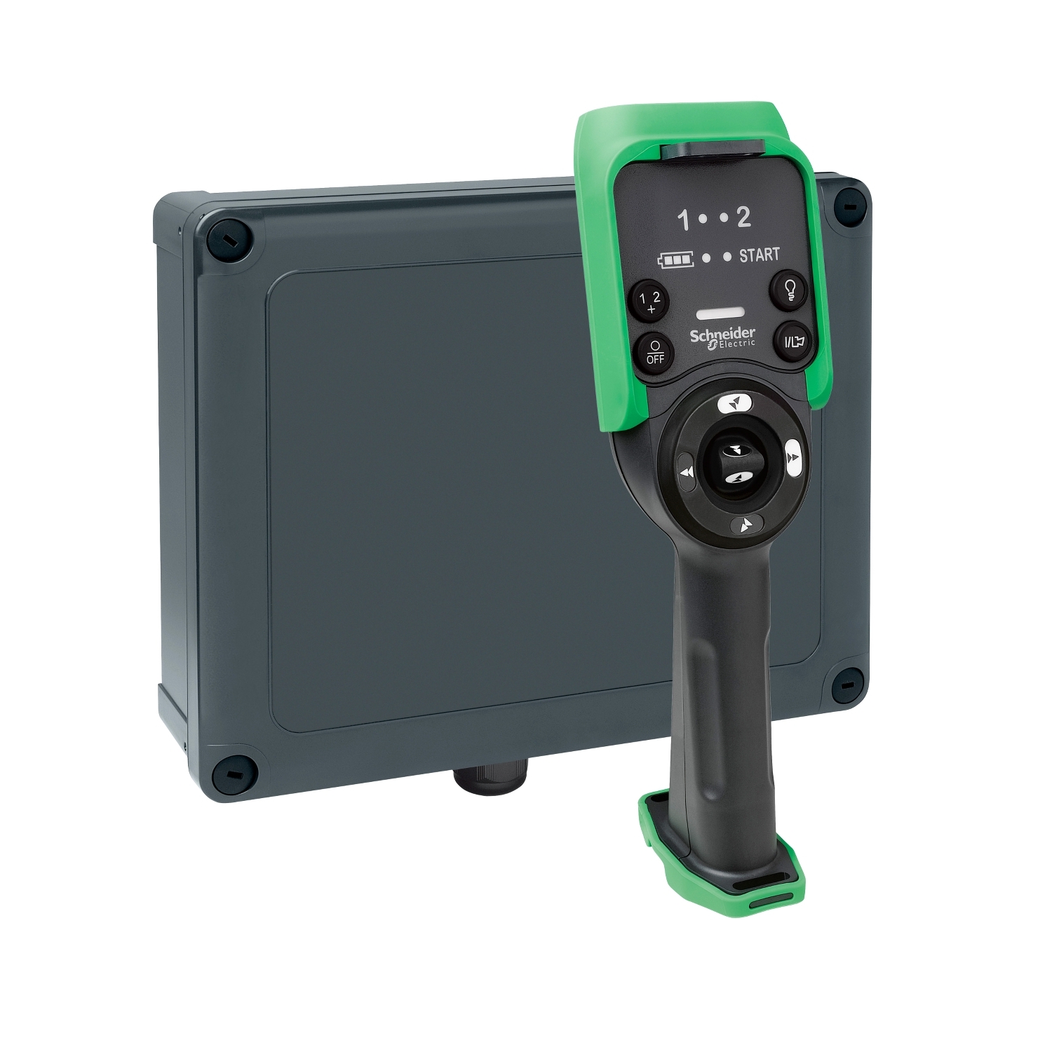Schneider Electric Schneider Electric XARS8L12W – Control station, Harmony eXLhoist, standard, Remote ZART8L with base ZARB12W