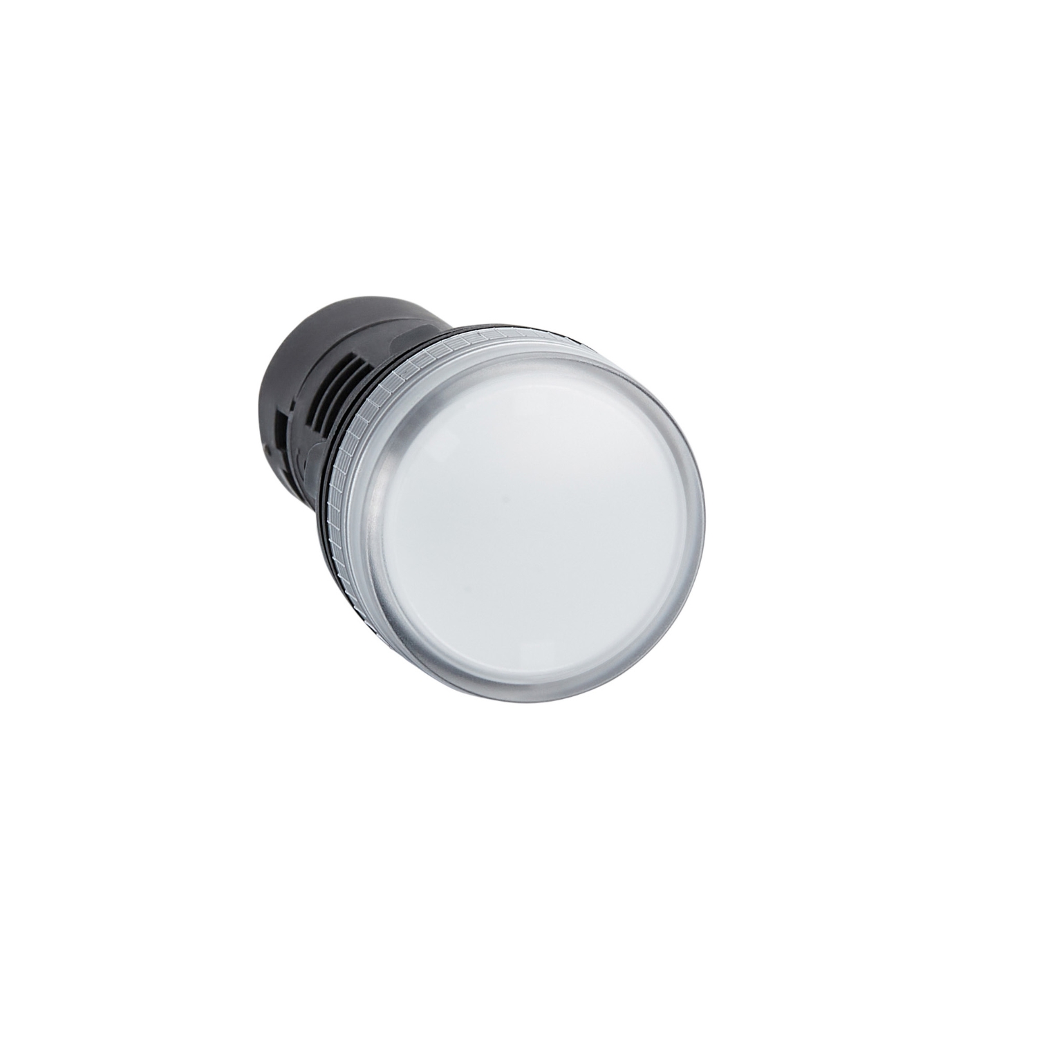 Schneider Electric Schneider Electric XB2BVB1LC – Monolithic pilot light, Harmony XB2, plastic, white, 22mm, integral LED, 24V AC DC