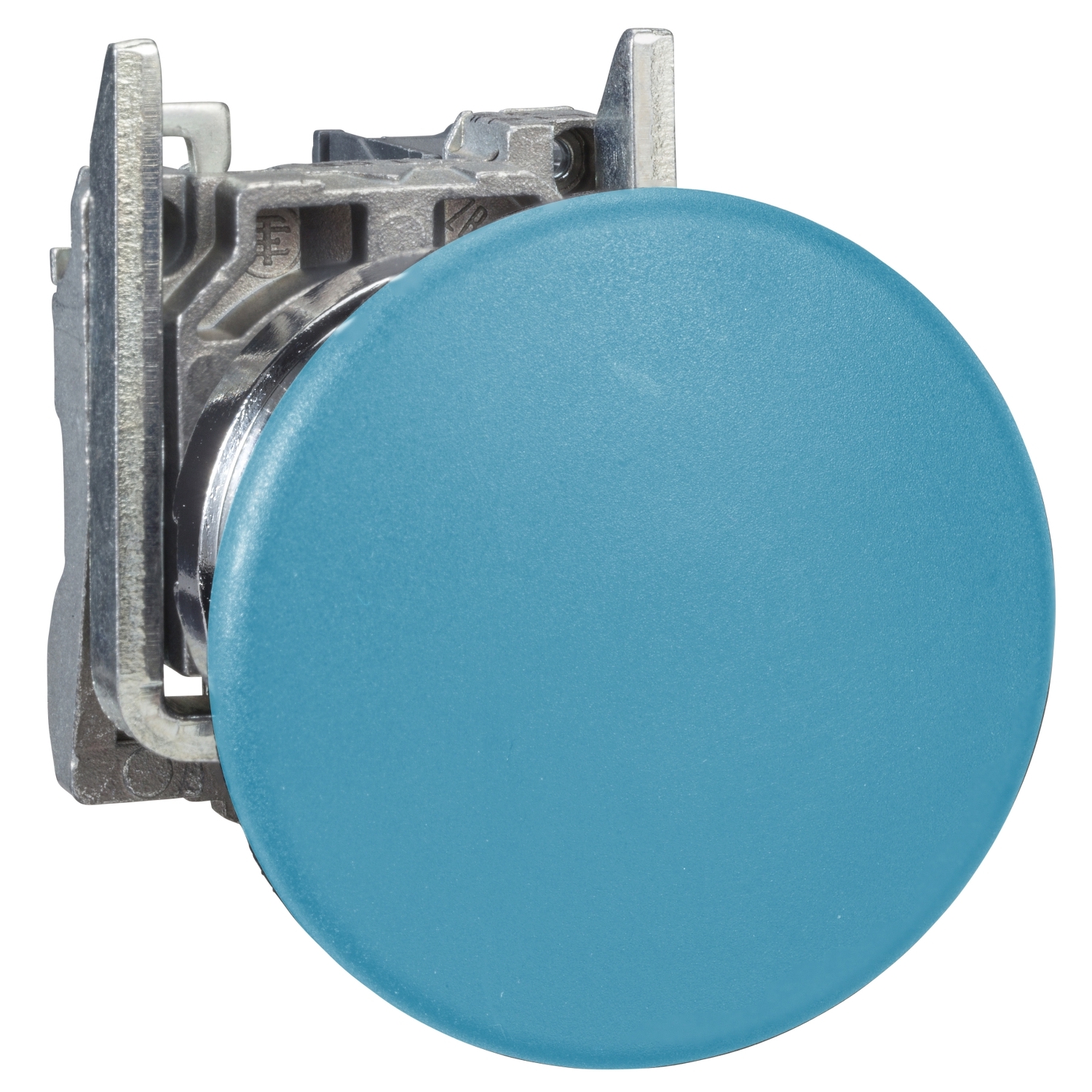 Schneider Electric Schneider Electric XB4BC61EX – Complete push button, Harmony XB4, blue pushbutton Ø22 mm, spring return, 1 NO, ATEX