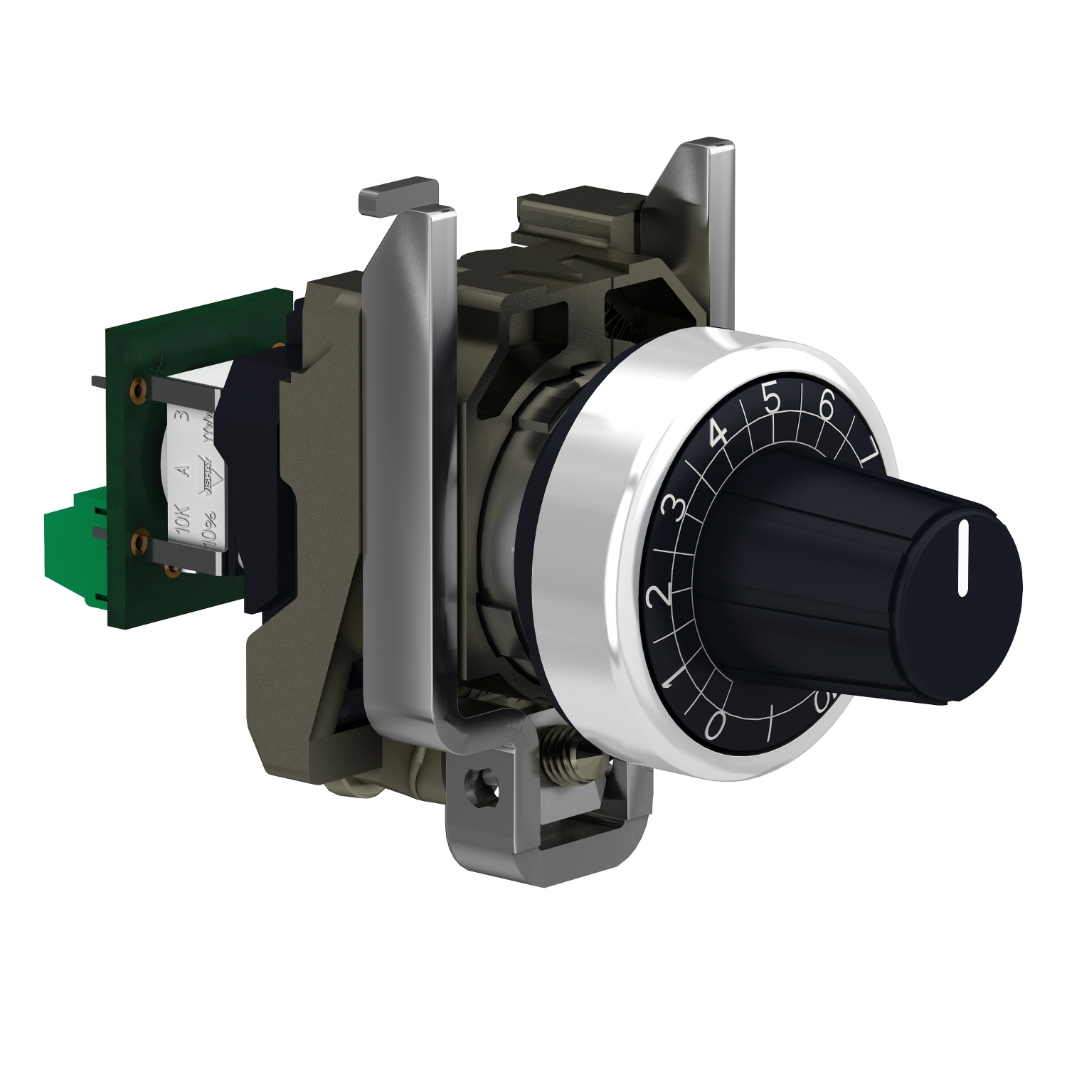 Schneider Electric Schneider Electric XB4BD912R1K – head Ø22 + mounting base + potentiometer 1K