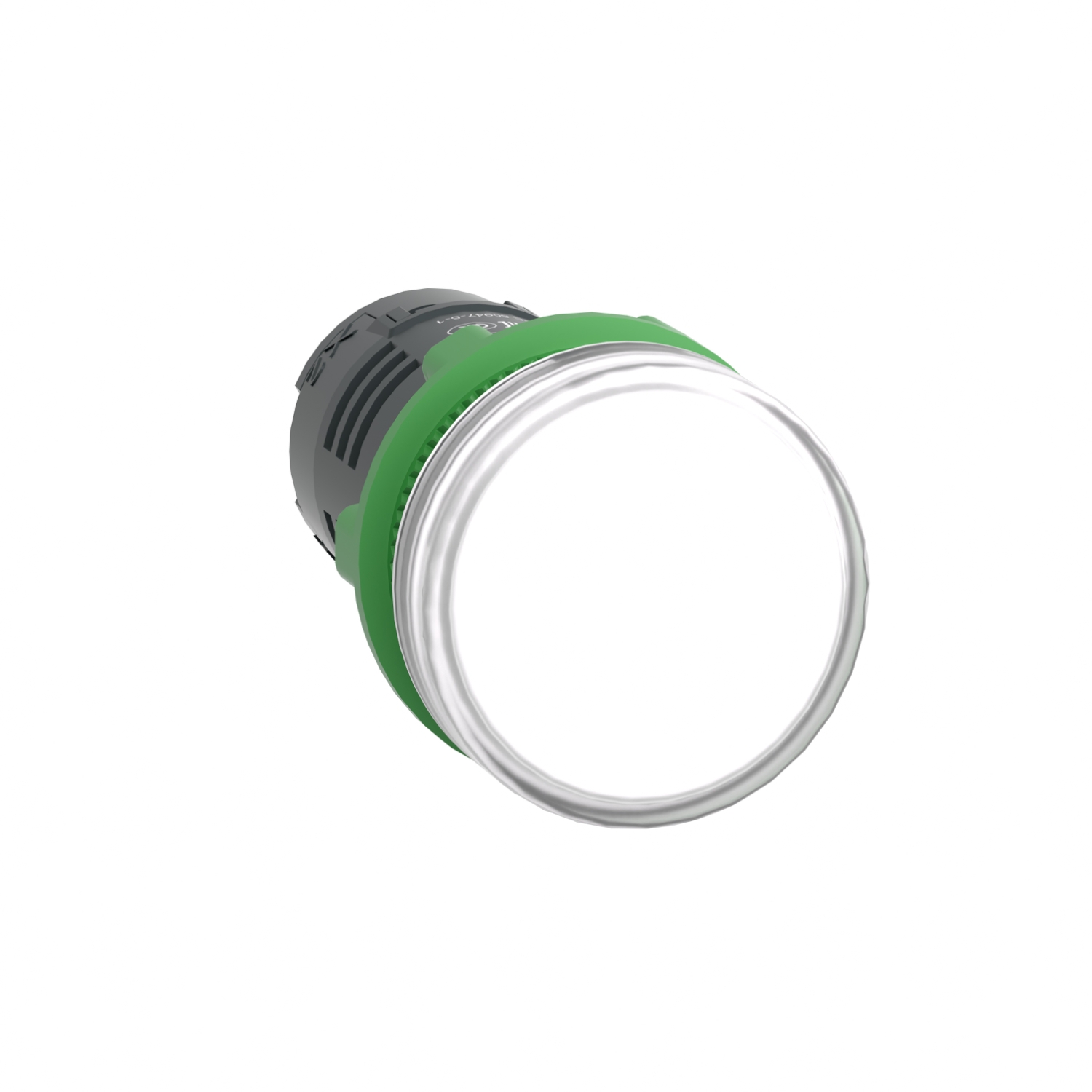 Schneider Electric Schneider Electric XB5EVB1 – white Monolithic pilot light Ø22 plain lens with integral LED 24V