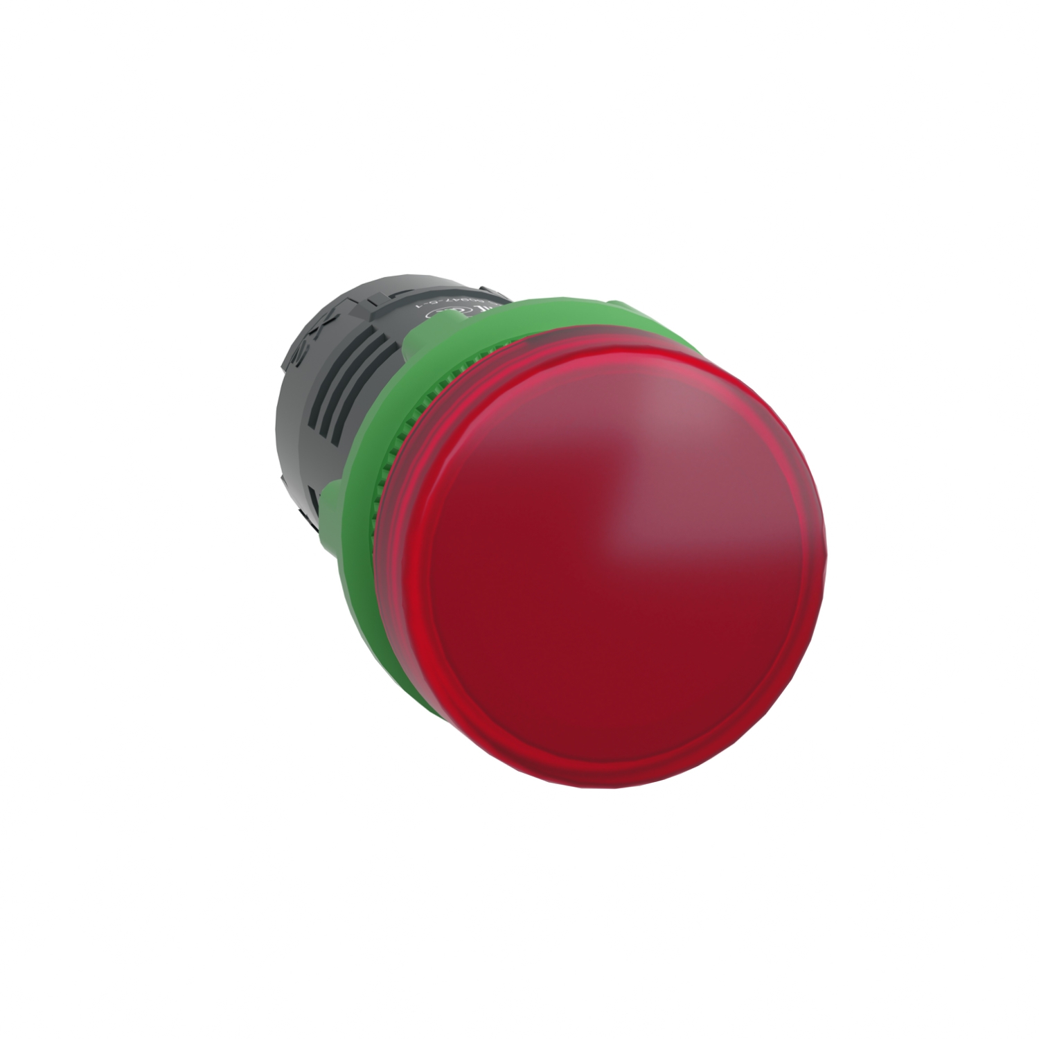 Schneider Electric Schneider Electric XB5EVB4 – red Monolithic pilot light Ø22 plain lens with integral LED 24V