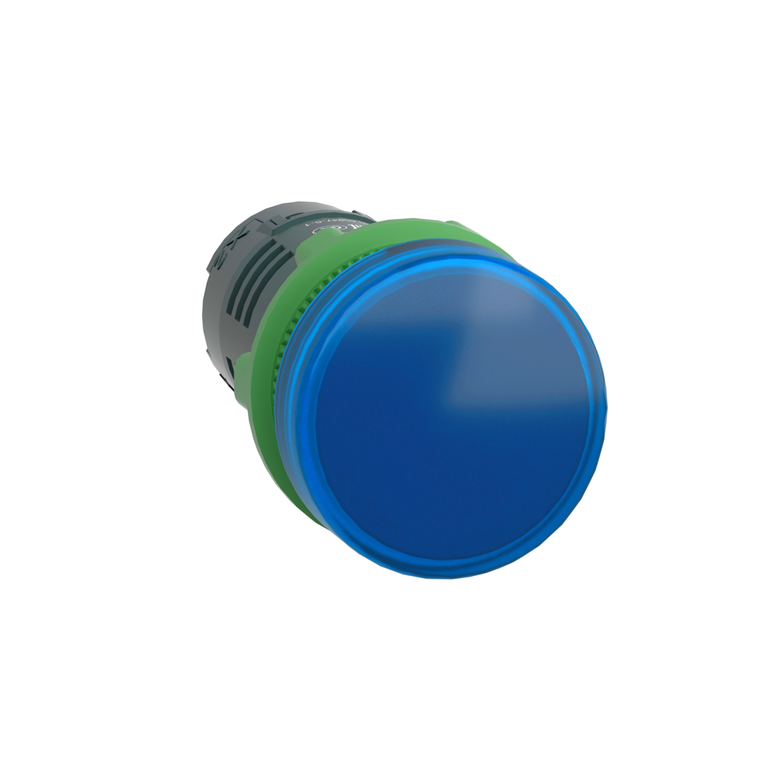 Schneider Electric Schneider Electric XB5EVB6 – blue Monolithic pilot light Ø22 plain lens with integral LED 24V