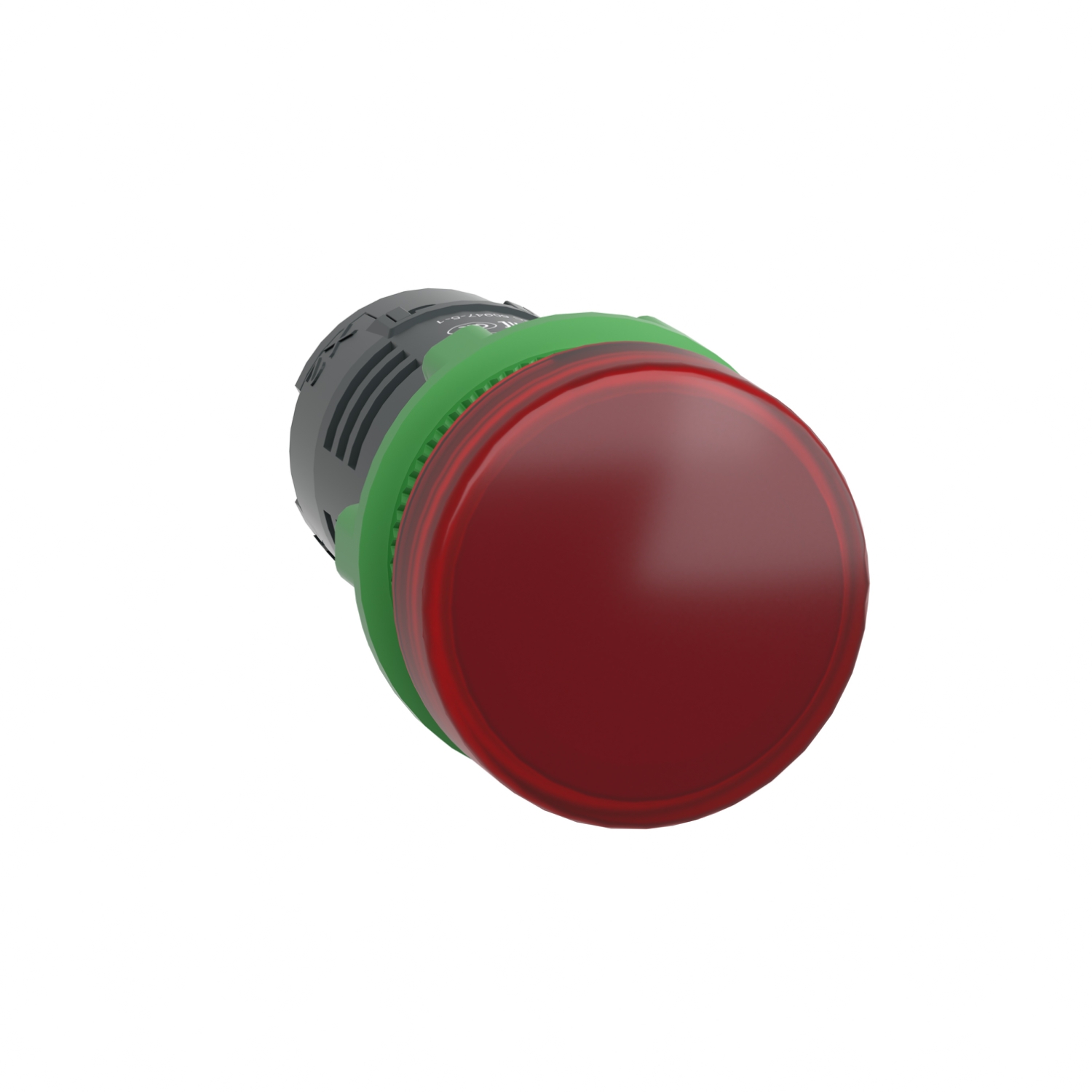 Schneider Electric Schneider Electric XB5EVG4 – red Monolithic pilot light Ø22 plain lens with integral LED 110...120V