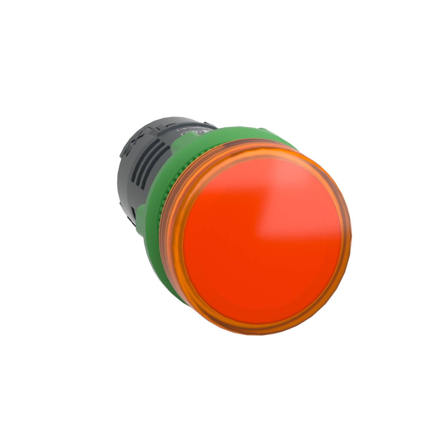 Schneider Electric Schneider Electric XB5EVM5 – orange Monolithic pilot light Ø22 plain lens with integral LED 230...240V