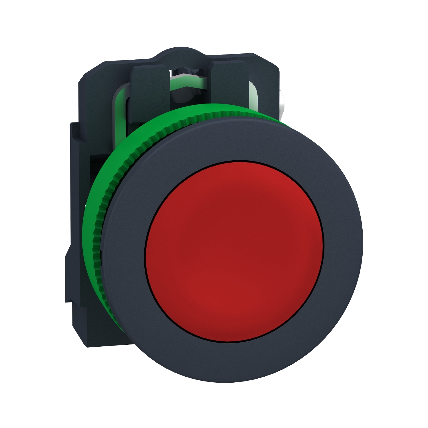 Schneider Electric Schneider Electric XB5FA42 – Push button flush mounted, Harmony XB5, plastic, red, 30mm, spring return, unmarked, 1NC