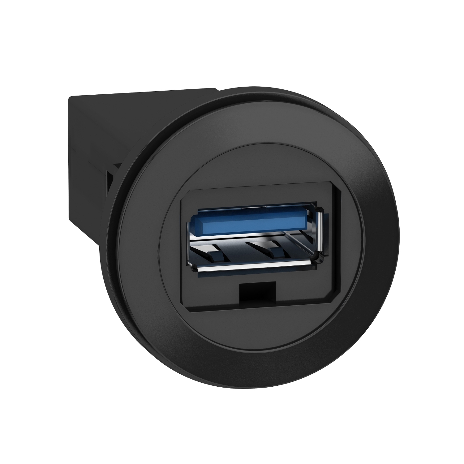 Schneider Electric Schneider Electric XB5PUSB3 – panel mounted USB 3.0 port - Ø22 mm - for USB interface jack type A