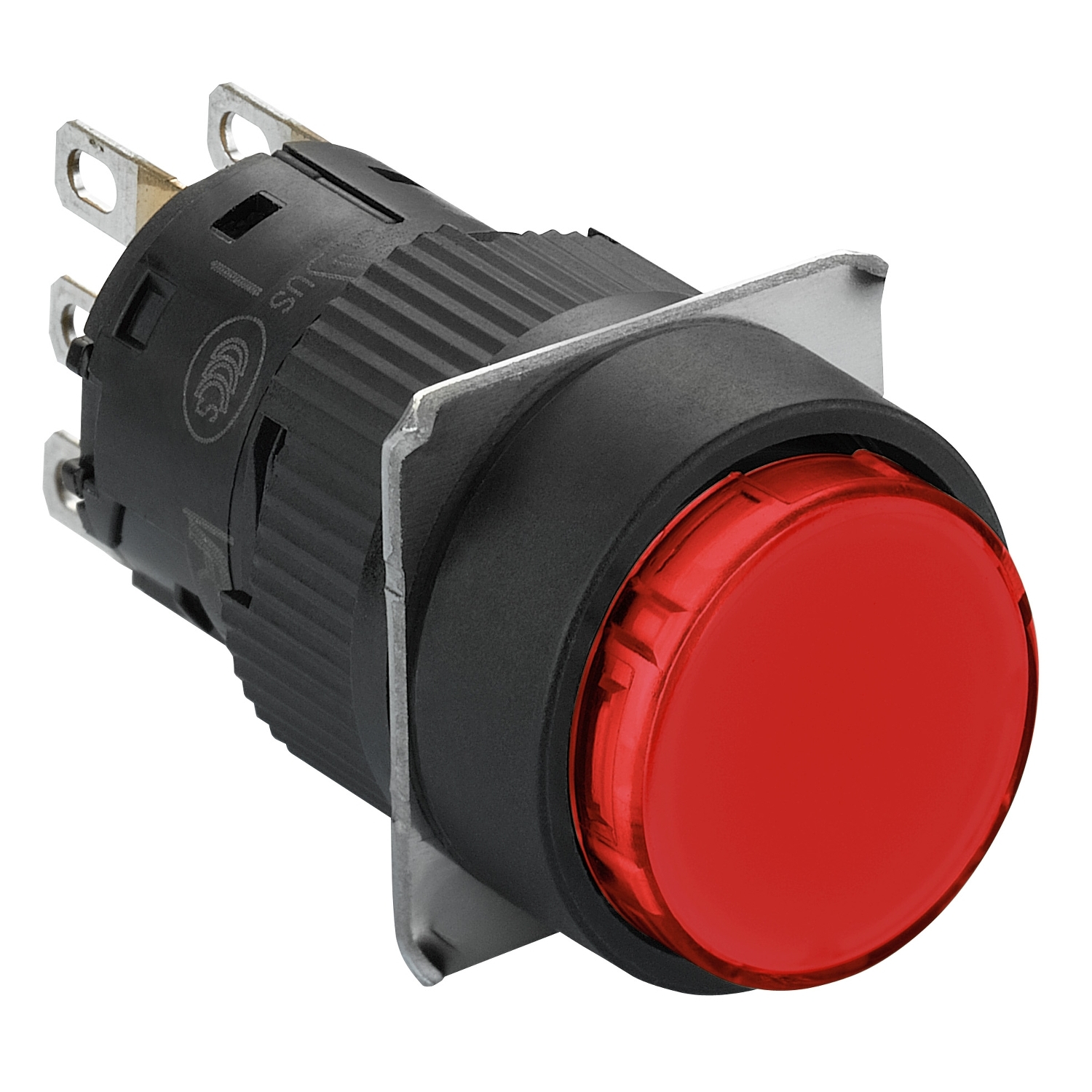 Schneider Electric Schneider Electric XB6EAA41P – Monolithic push button, Harmony XB6E, round red flush, 16mm, spring return, 1CO