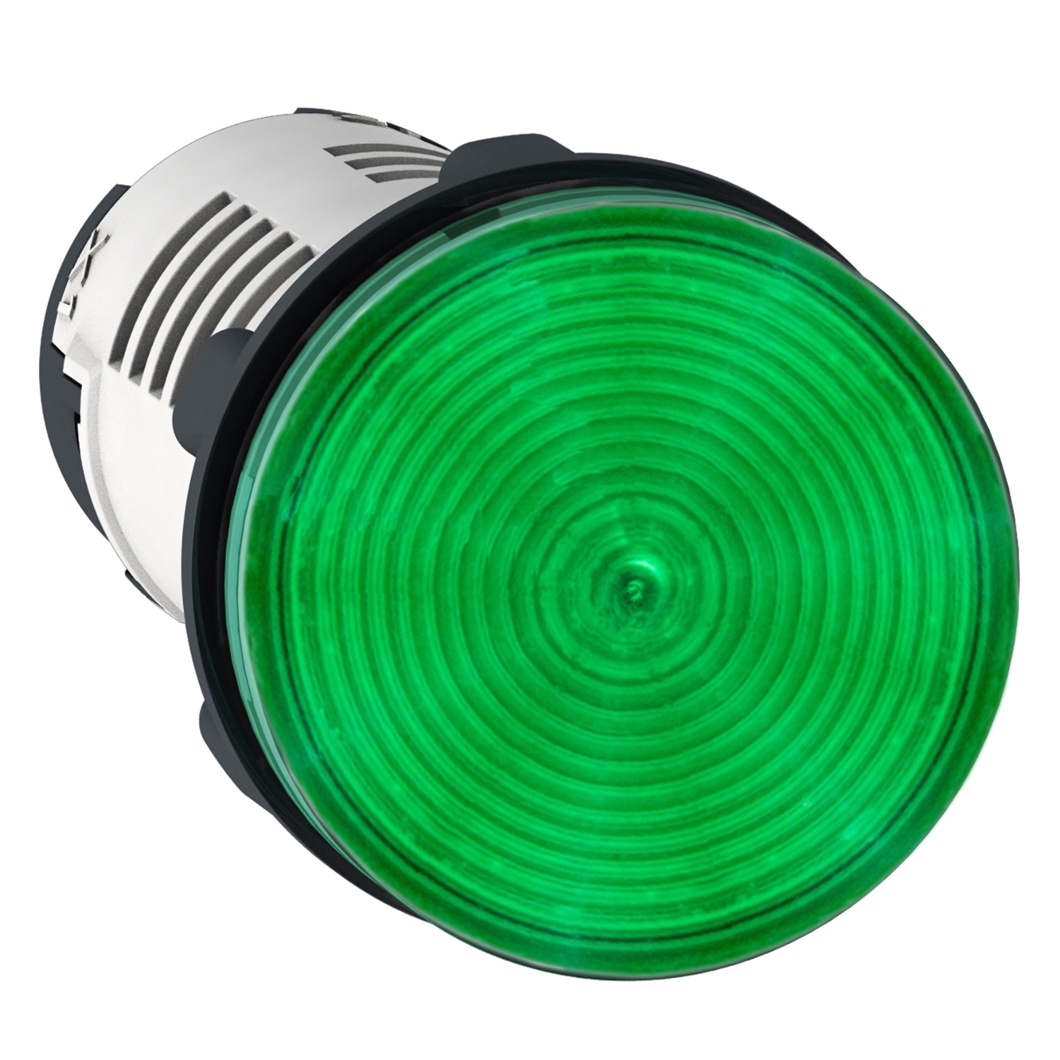 Schneider Electric Schneider Electric XB7EV03MP – Monolithic pilot light, plastic, green, Ø22, integral LED, 230…240 V AC