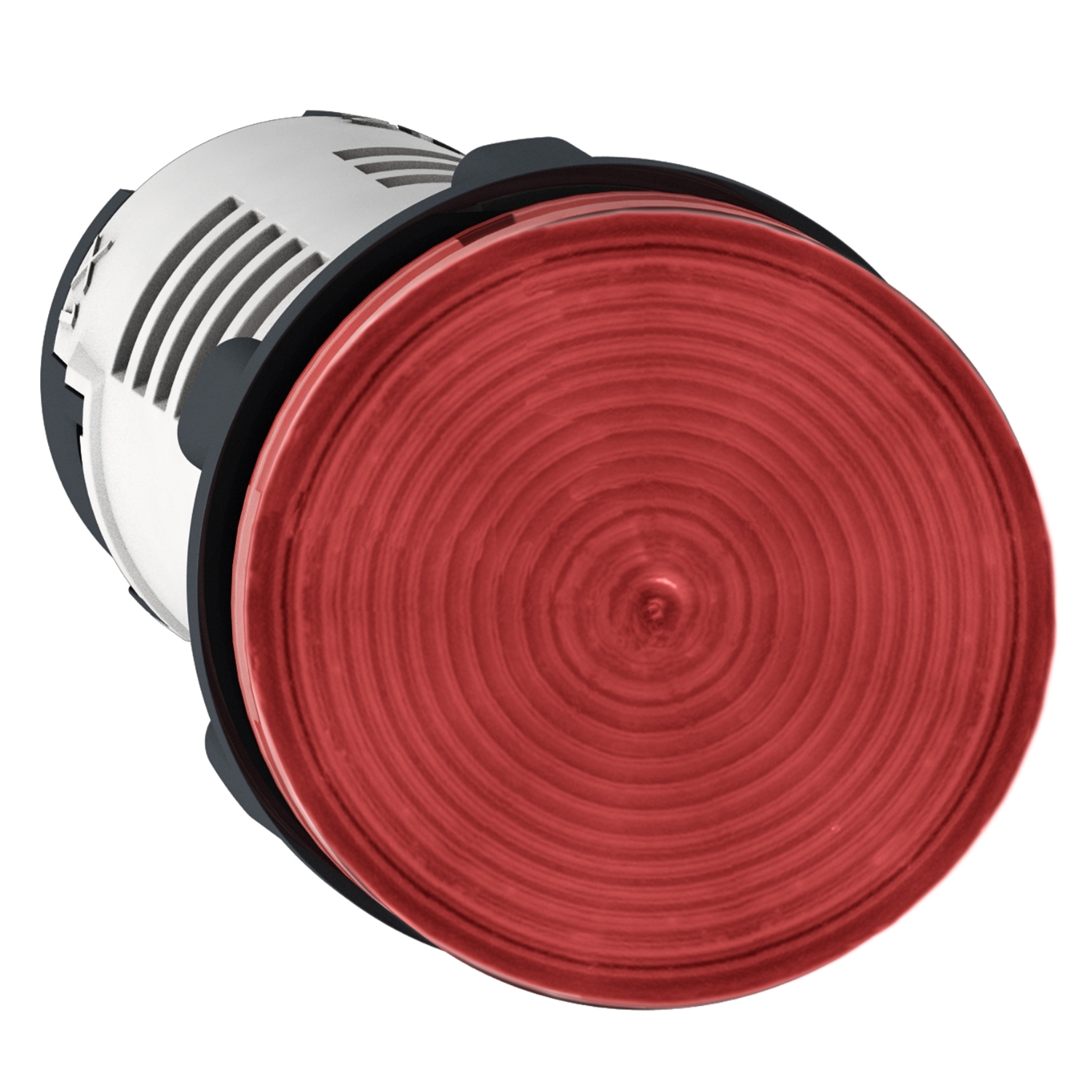 Schneider Electric Schneider Electric XB7EV04BP – Monolithic pilot light, plastic, red, Ø22, integral LED, 24 V AC/DC