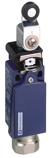 Schneider Electric Schneider Electric XCDR2118P20 – Limit switch, Limit switches XC Standard, XCDR, thermoplastic roller lever, 1NC+1 NO, snap, M20