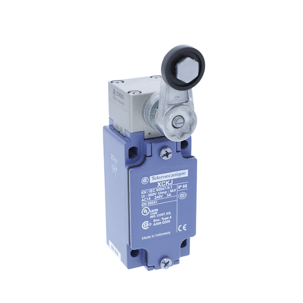 Schneider Electric Schneider Electric XCKJ10511 – Limit switch, XC Standard, XCKJ, thermoplastic roller lever, 1NC+1 NO, snap action, Pg13