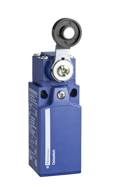 Schneider Electric Schneider Electric XCKN2518P20 – Limit switch, Limit switches XC Standard, XCKN, thermoplastic roller lever, 1NC+1 NO, slow, M20