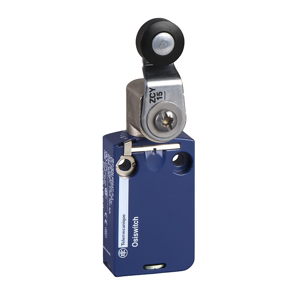 Schneider Electric Schneider Electric XCMD2115L1 – Limit switch, Limit switches XC Standard, XCMD, thermoplastic roller lever, 1NC+1 NO, snap, 1 m