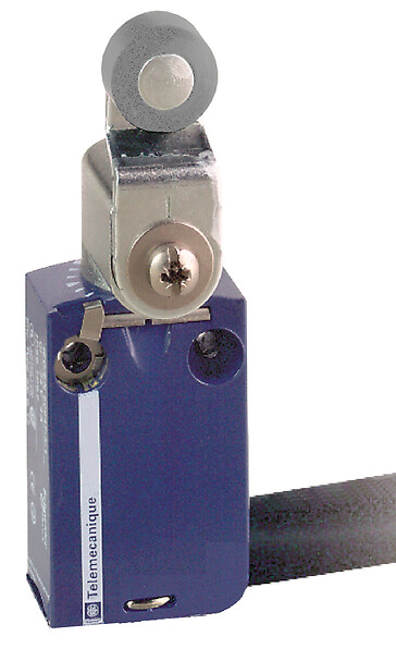 Schneider Electric Schneider Electric XCMD2116L1 – Limit switch, Limit switches XC Standard, XCMD, steel roller lever, 1NC+1 NO, snap, 1 m
