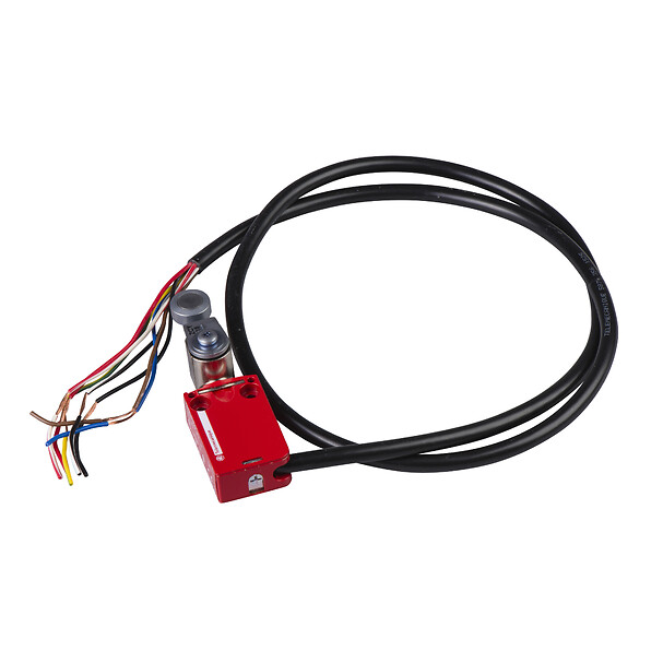 Schneider Electric Schneider Electric XCSM3916L5 – Safety limit switch, Telemecanique Safety switches XCS, XCSM, metal, rotary lever, 2 NC + 1 NO, cable 5 m