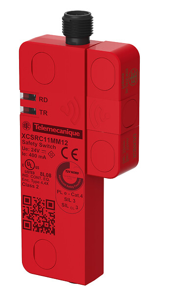 Schneider Electric Schneider Electric XCSRC11MM12 – Preventa RFID safety switch, Telemecanique Safety switches XCS, contactless Standalone model EDM+Manual Start Unique pairing