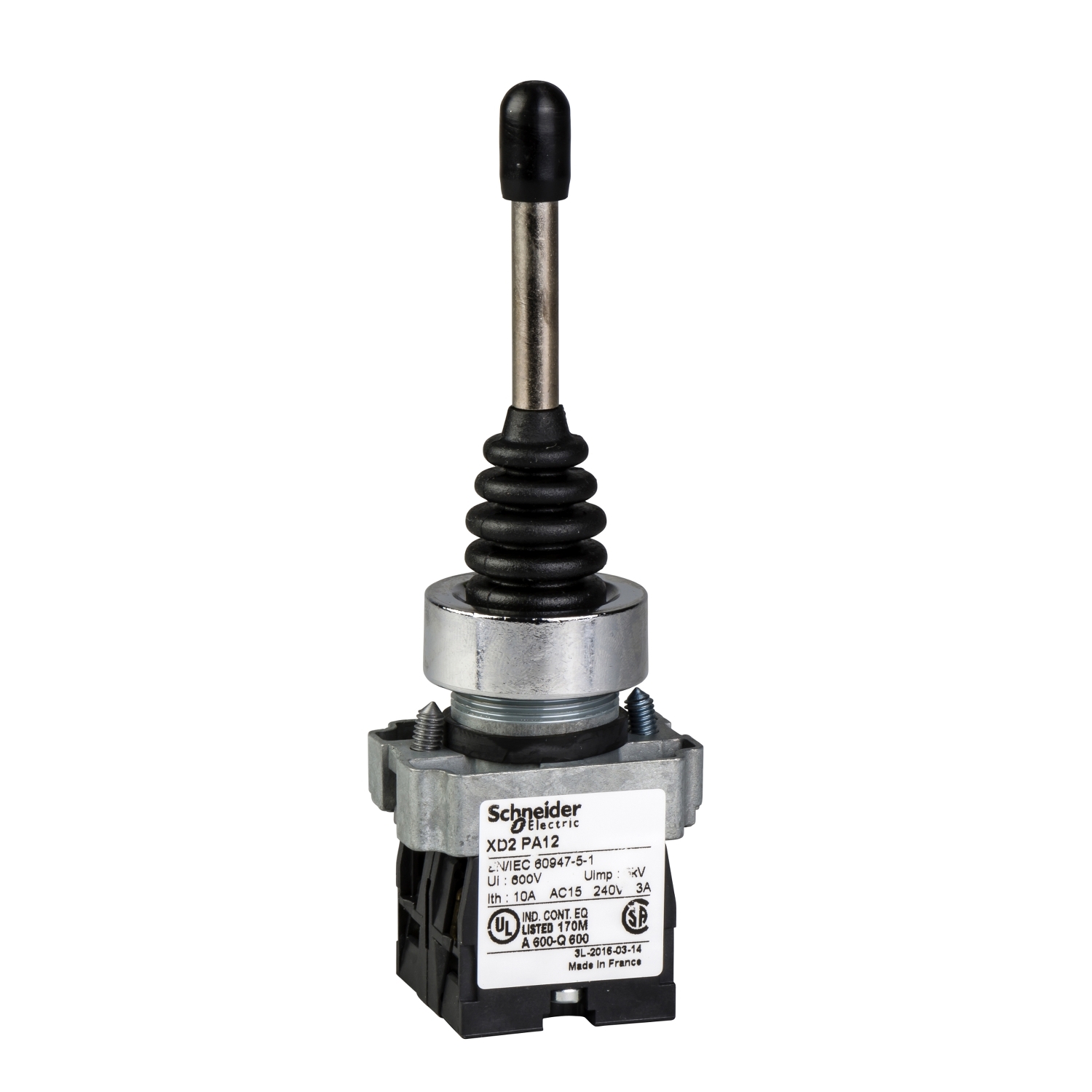 Schneider Electric Schneider Electric XD2PA227 – complete joystick controller - Ø22 - 2 directions - 1 NO per direction