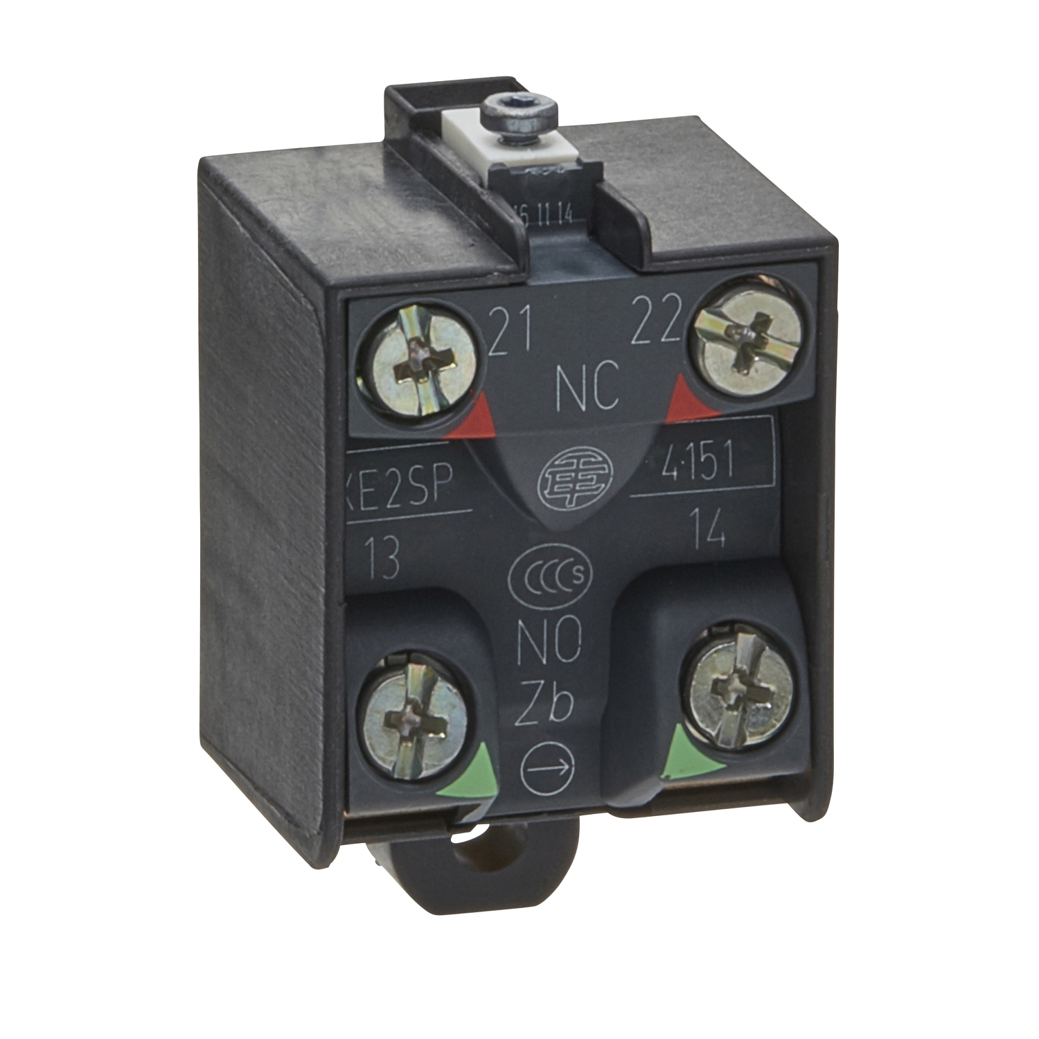Schneider Electric Schneider Electric XE2SP4151 – Preventa XPE, Contact block, snap action, for 1 step or 2 step foot switch, 1 NO + 1 NC
