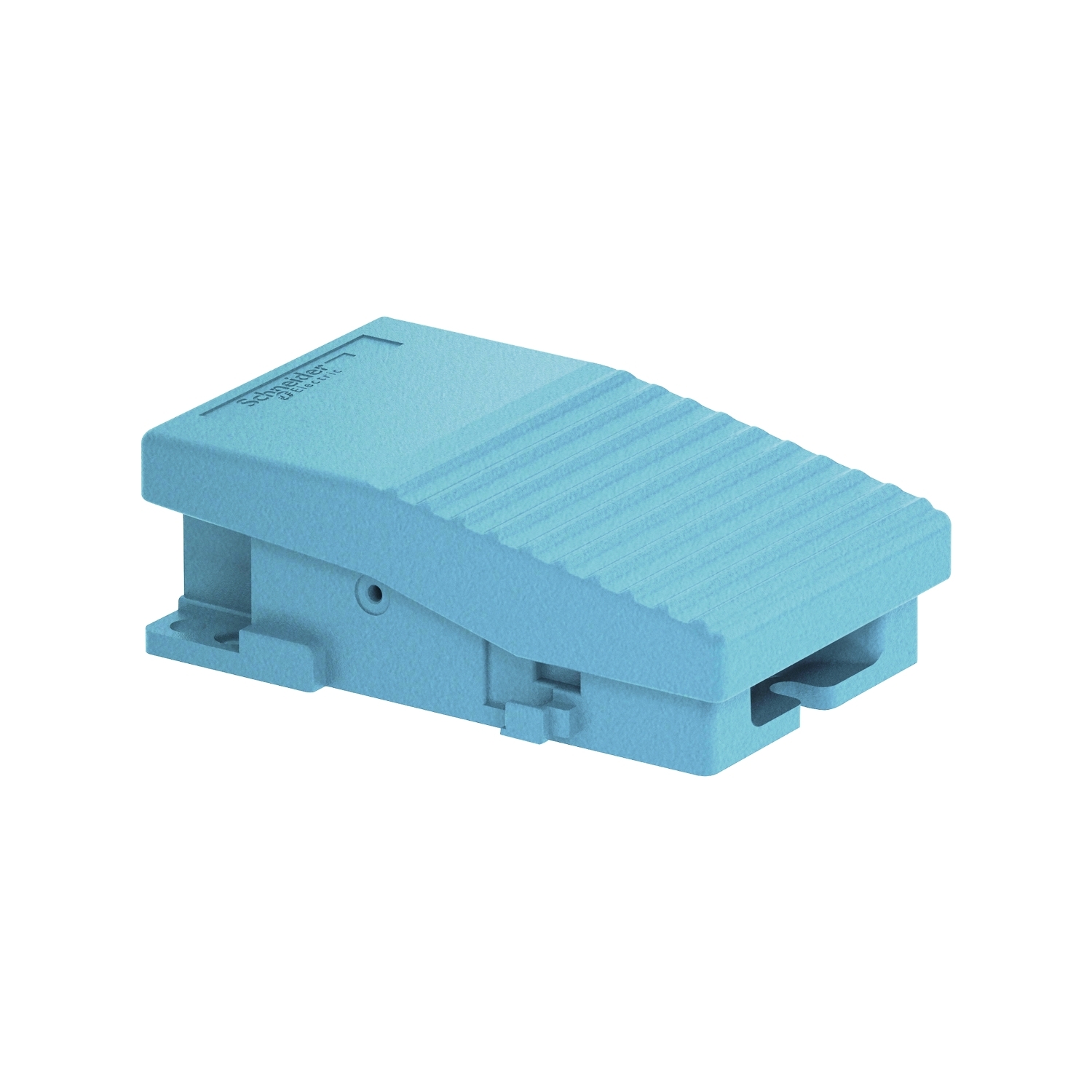 Schneider Electric Schneider Electric XPEM110 – Preventa XPE, Single foot switch, metal, blue, without cover, 1 NO + 1 NC