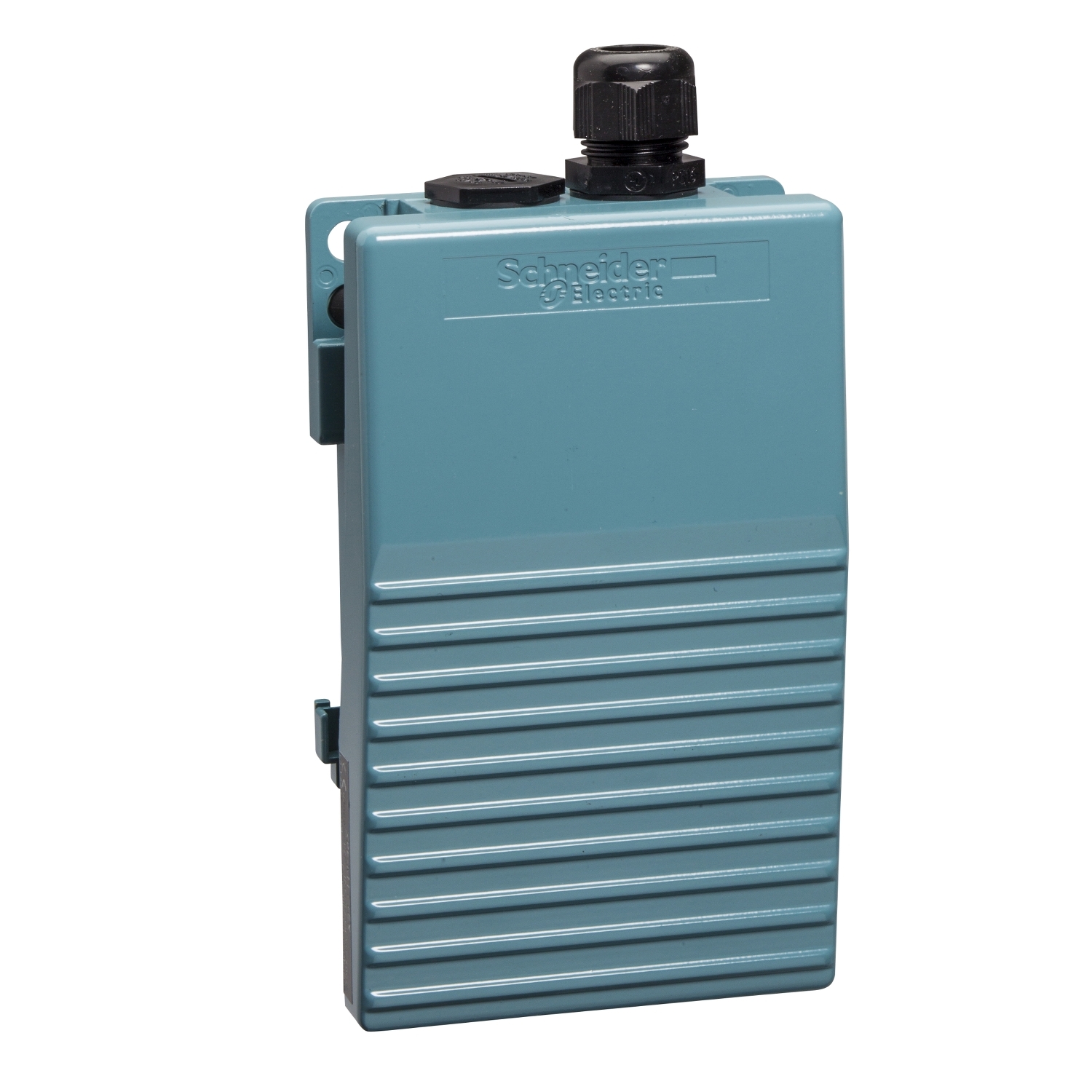 Schneider Electric Schneider Electric XPEM111 – Preventa XPE, Single foot switch, metal, blue, without cover, 2 NO + 2 NC