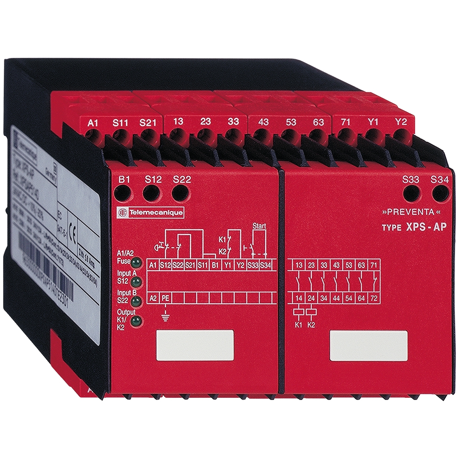 Schneider Electric Schneider Electric XPSAP5140 – SAFETY MOD ESTOP 6S 24V