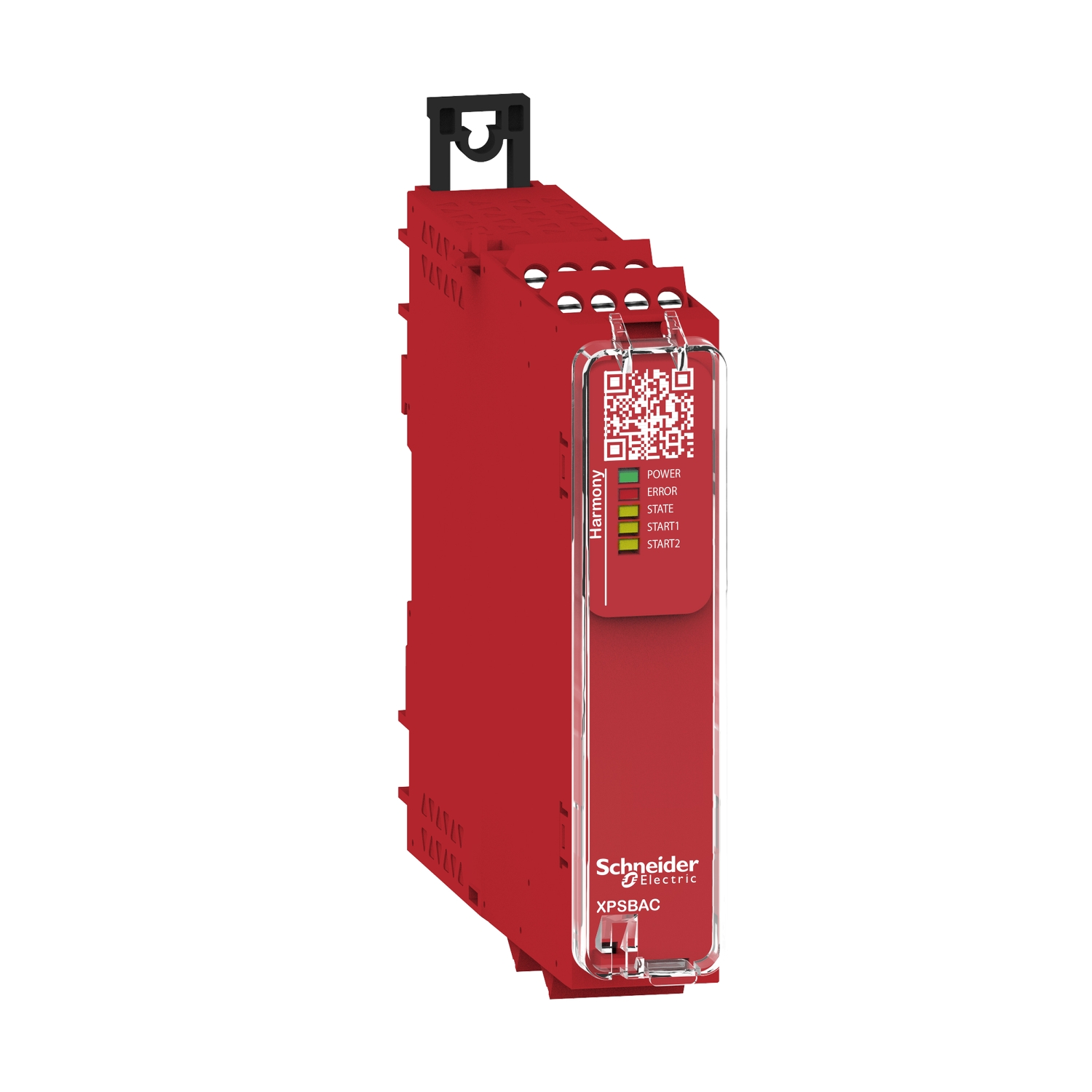 Schneider Electric Schneider Electric XPSBAC34AP – safety module, Harmony XPS, estop or guard, connected to supply terminals 48 to 240V AC or DC, no inputs, screw