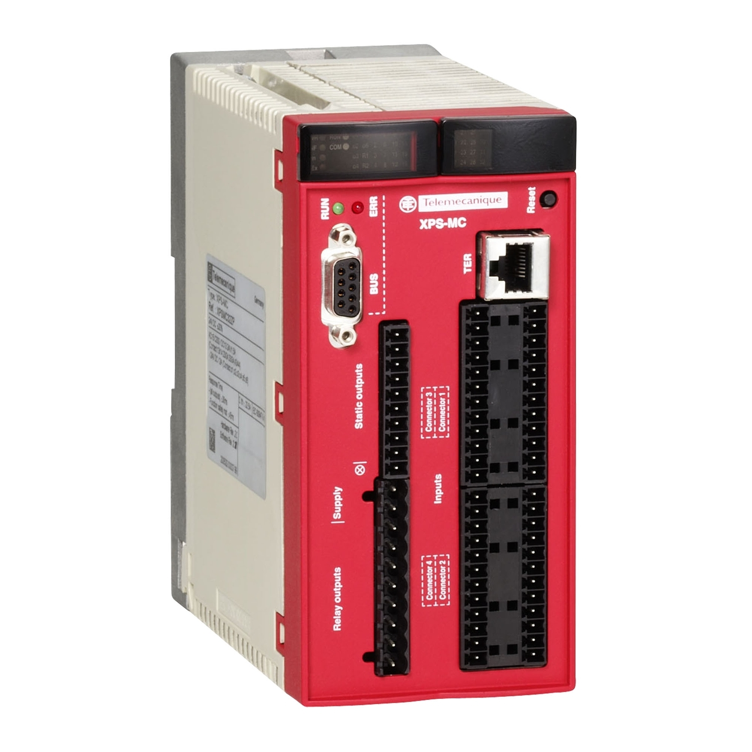 Schneider Electric Schneider Electric XPSMC32ZP – safety controller, Harmony XPS MC, 24V DC, 32 inputs, 48 LEDs signalling, Profibus