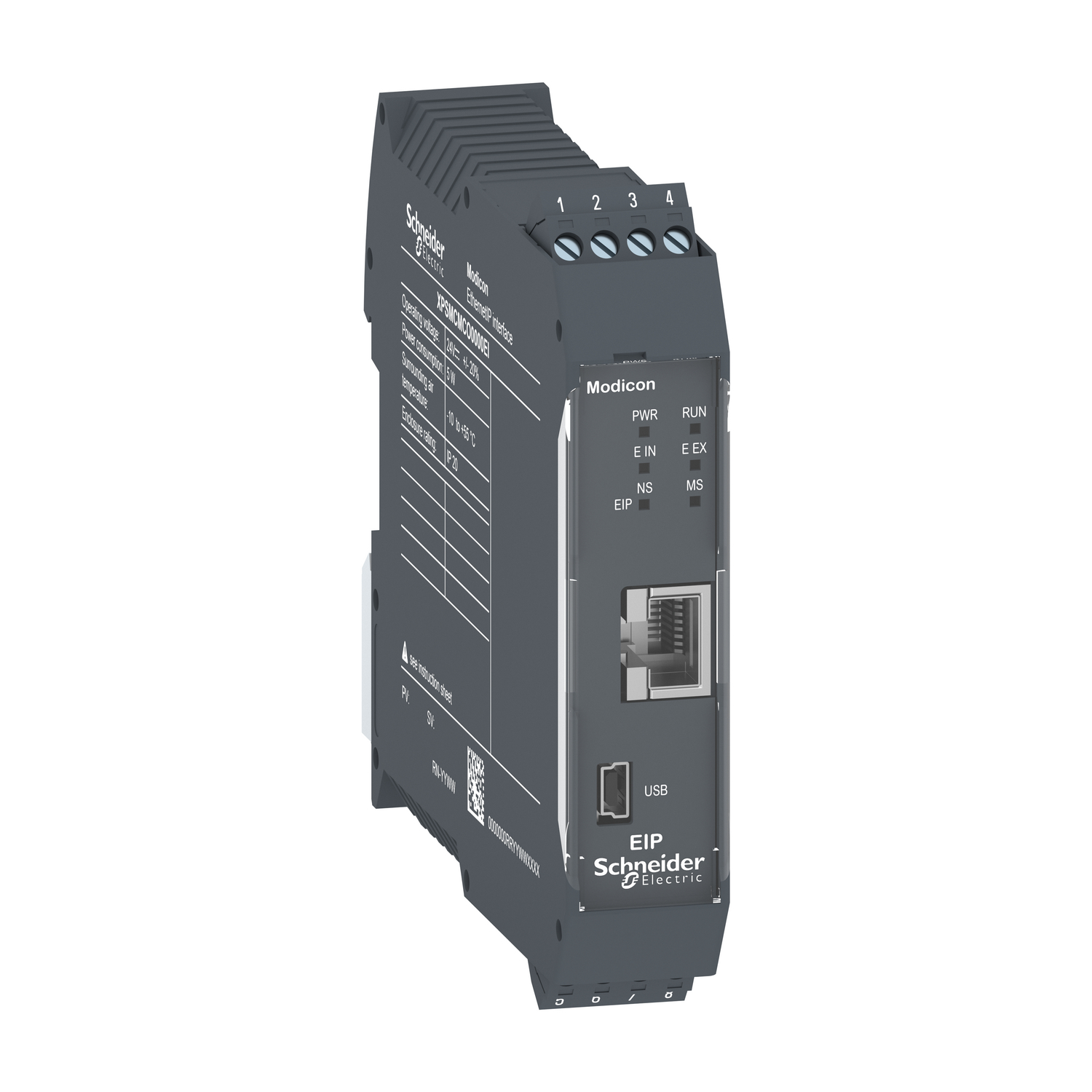 Schneider Electric Schneider Electric XPSMCMCO0000EI – expansion module, Modicon MCM, Ethernet/IP diagnostic, screw