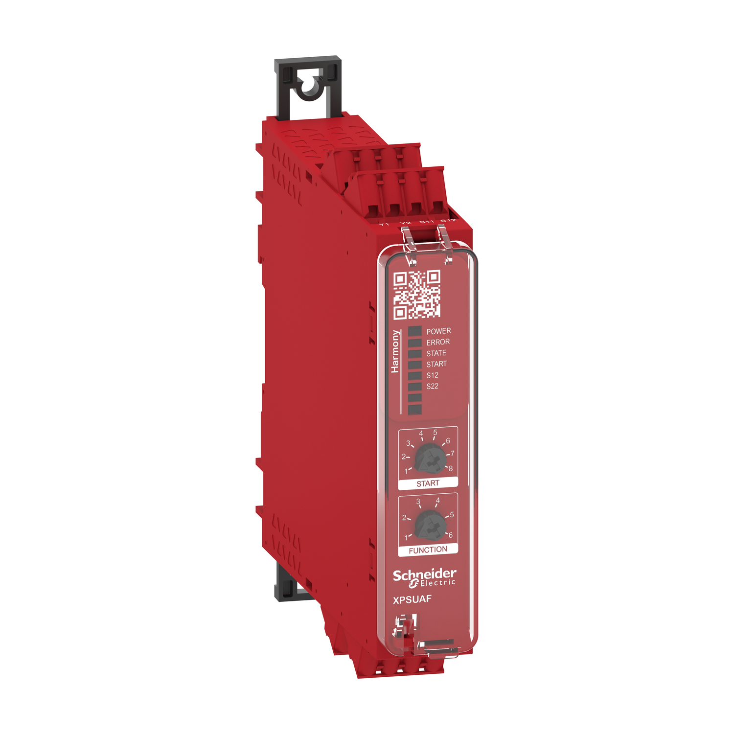 Schneider Electric Schneider Electric XPSUAF13AC – safety module, Harmony XPSU, Cat 4, potential free 2 NC, NO NC, 2 PNP, 24V AC or DC, spring