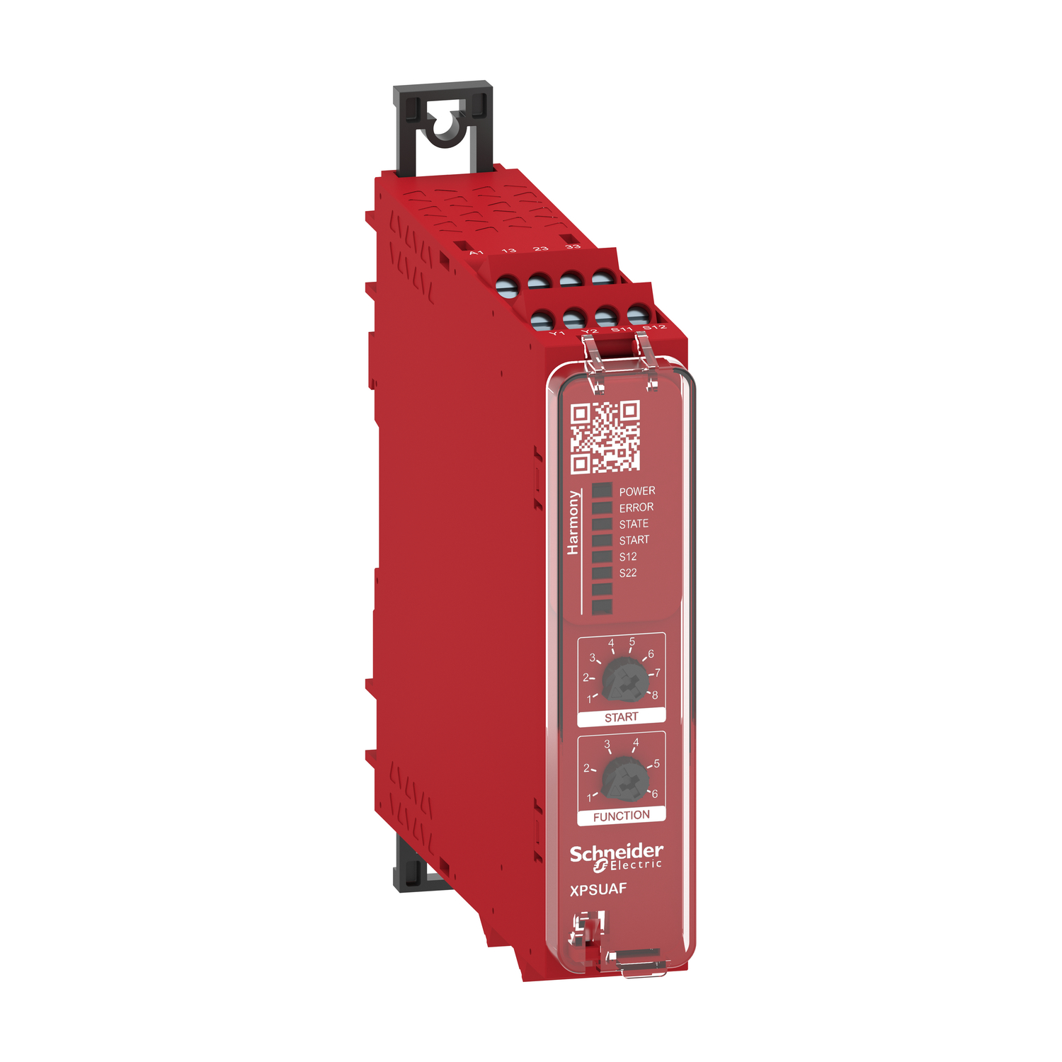 Schneider Electric Schneider Electric XPSUAF13AP – safety module, Harmony XPSU, Cat 4, potential free 2 NC, NO NC, 2 PNP, 24V AC or DC, screw