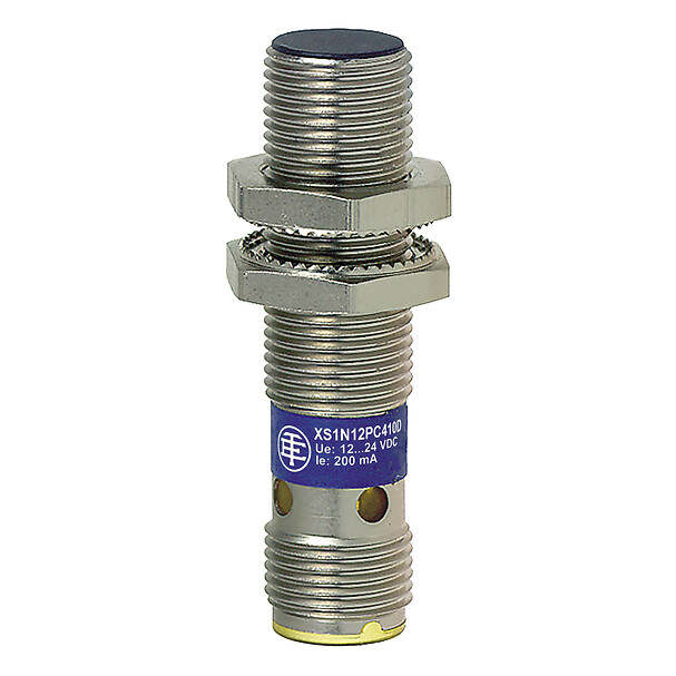 Schneider Electric Schneider Electric XS1N12PC410D – inductive sensor XS1 M12, L48mm, brass, Sn2mm, 12..24VDC, M12
