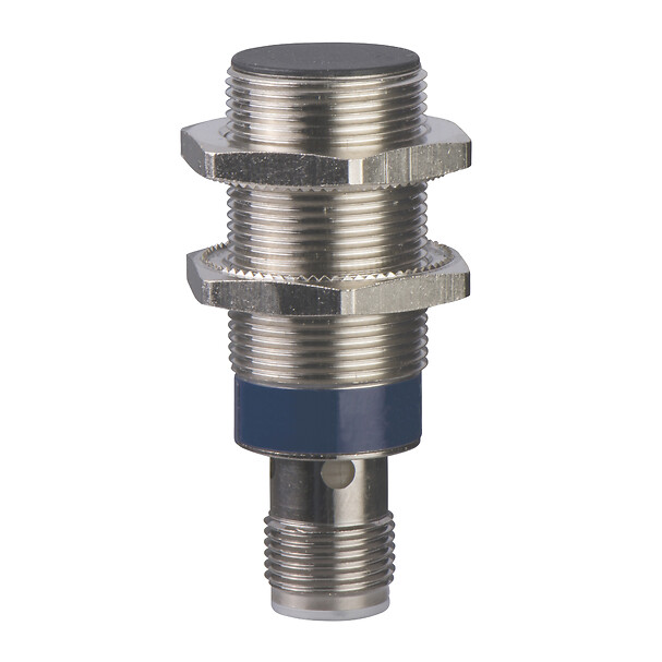 Schneider Electric Schneider Electric XS518B1NAM12 – Inductive proximity sensors XS, inductive sensor XS5 M18, L50mm, brass, Sn5mm, 12...24 VDC, M12