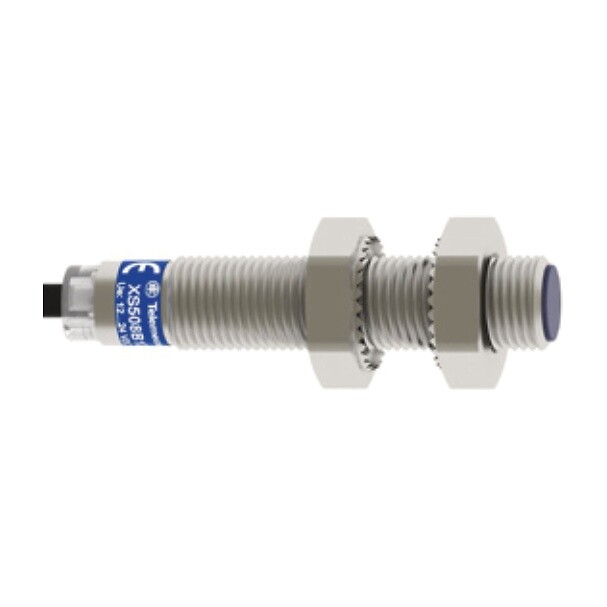 Schneider Electric Schneider Electric XS608B1NAL2 – Inductive proximity sensors XS, inductive sensor XS6 M8, L51mm, stainless, Sn2.5 mm, 12...48 VDC, cable 2 m