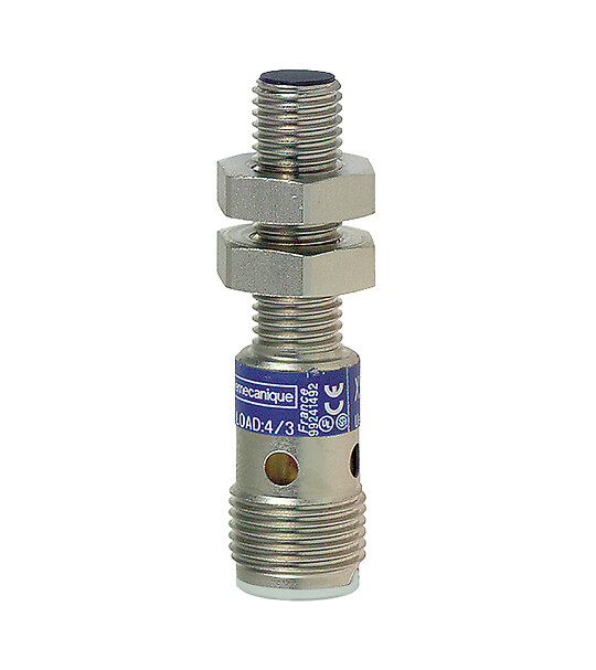 Schneider Electric Schneider Electric XS608B1PAM12 – Inductive proximity sensors XS, inductive sensor XS6 M8, L62mm, stainless, Sn2.5 mm, 12...48 VDC, M12
