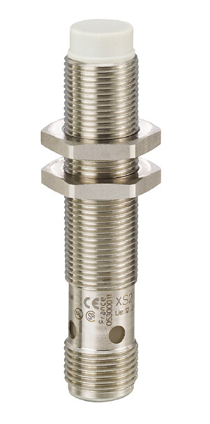 Schneider Electric Schneider Electric XS612B1NAM12 – Inductive proximity sensors XS, inductive sensor XS6 M12, L62mm, brass, Sn4mm, 12...48 VDC, M12
