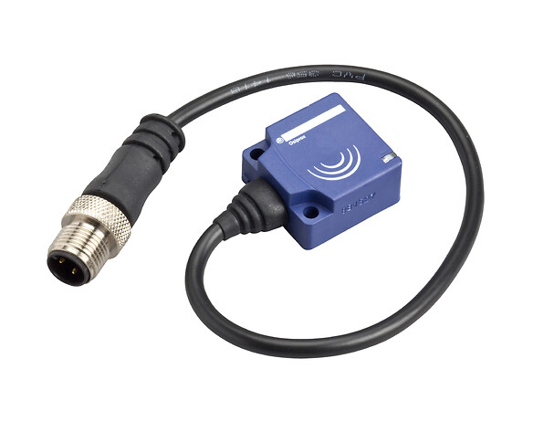 Schneider Electric Schneider Electric XS7E1A1CAL08M12 – Inductive proximity sensors XS, inductive sensor XS7 26x26x13, PBT, Sn10mm, 12...24 VDC, M12 0.8 m