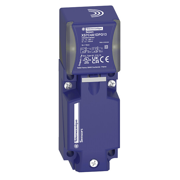 Schneider Electric Schneider Electric XS8C4A4PCG13 – Inductive proximity sensors XS, inductive sensor XS8 40x40x117, PBT, Sn40 mm, 12...48 VDC, terminals