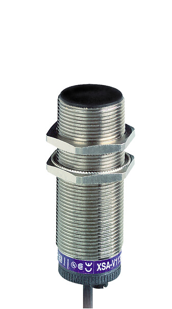 Schneider Electric Schneider Electric XSAV11801 – Inductive proximity sensors XS, Rotation monitoring, M30, Sn10mm, 6...150c/mn, 24...240VAC/DC, cable 2 m
