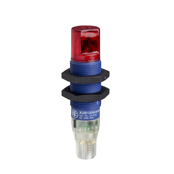 Schneider Electric Schneider Electric XUB9BPBWM12 – Photoelectric sensors XU, XUB, polarised, 90°, Sn 2 m, 12...24 VDC, M12