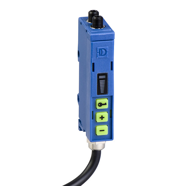 Schneider Electric Schneider Electric XUYAFV966S – Photoelectric sensors XU, XUY, ampli for fibre, glass, 12...24 VDC, cable 2 m
